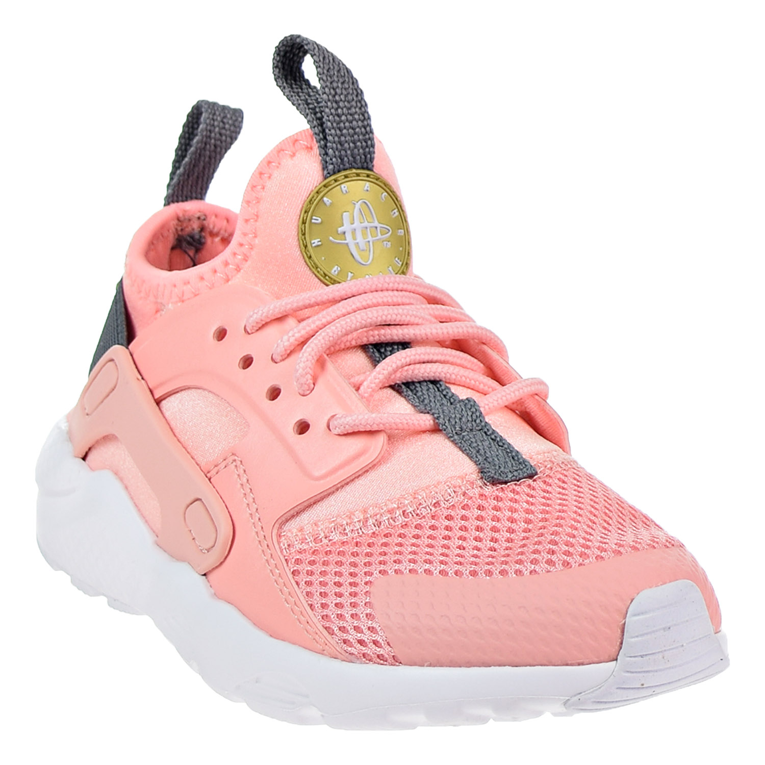 Nike Air Huarache Run Coral Black Sun Red 318429-055 - Sepsport