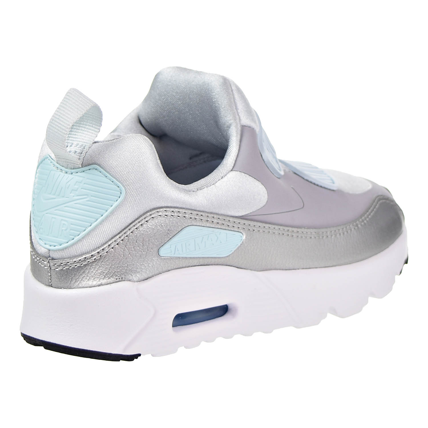 PS NIKE Air Max Tiny 90 Running Shoes Pure Platinum//Wolf Grey 881926-001