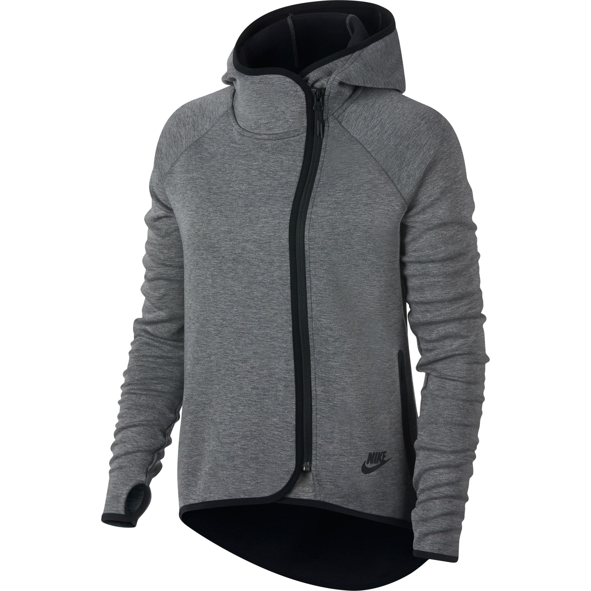 nike tech fleece carbon heather