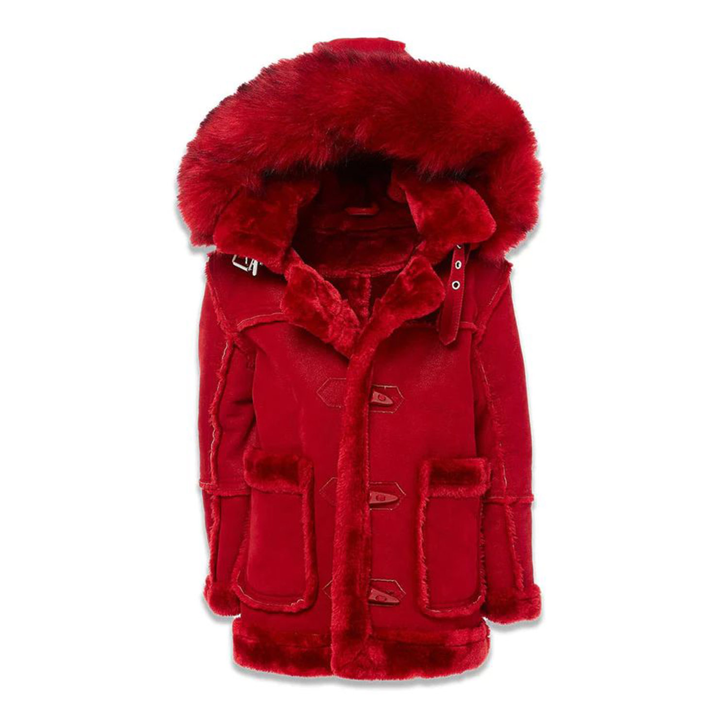 Jordan Craig Denali Shearling Kids Jacket Red 91589K-Red | eBay