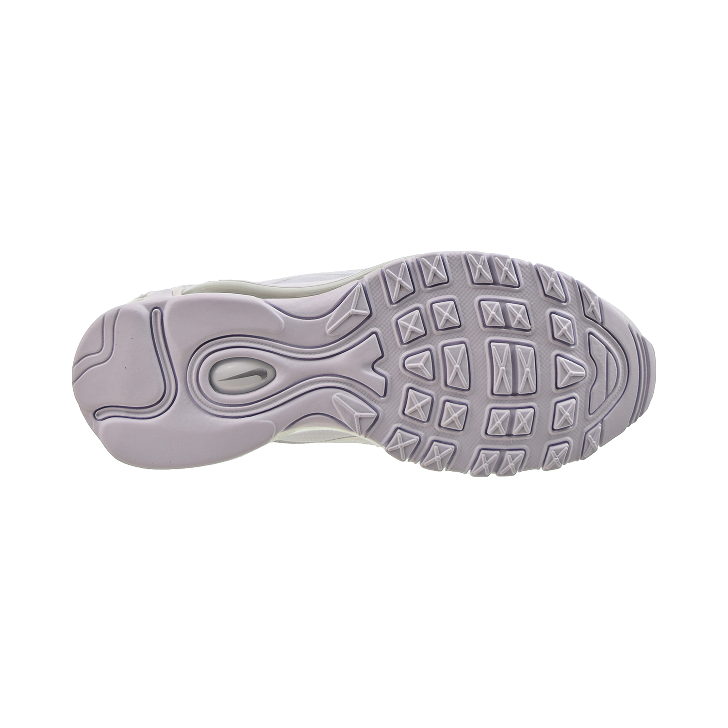 Nike Air Max 97 (GS) Big Kids' Shoes White-Metallic Silver