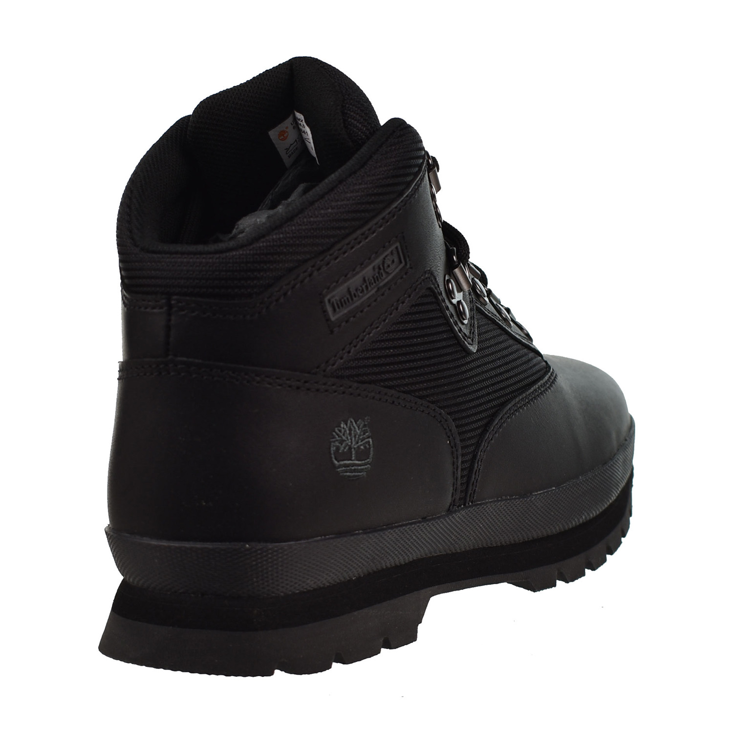 TIMBERLAND BLACK JUNIOR 黒 Seneca Bay Mid Trainer for Junior in Black