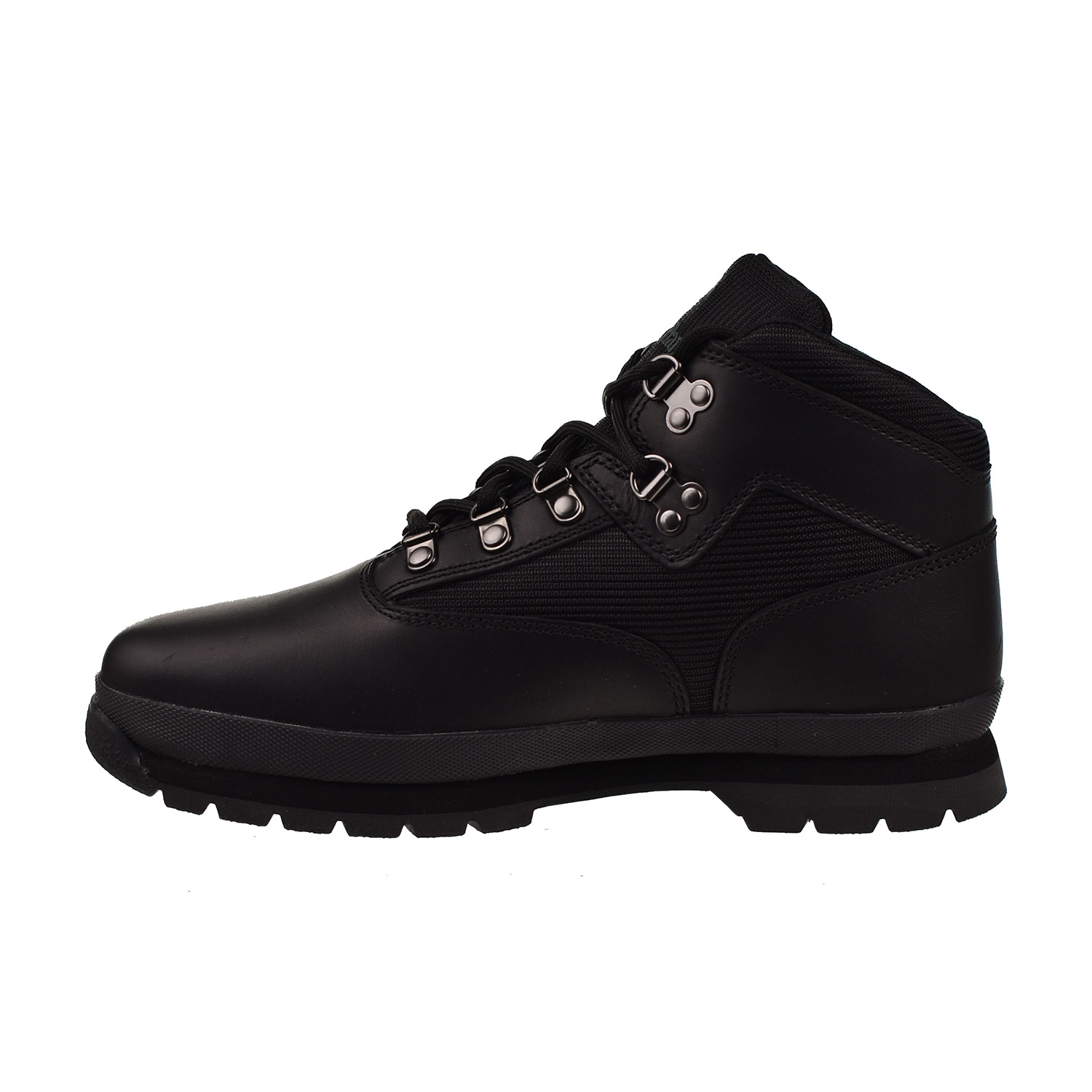 Timberland Big Kids Euro Hiker Boots Black 96948 | eBay