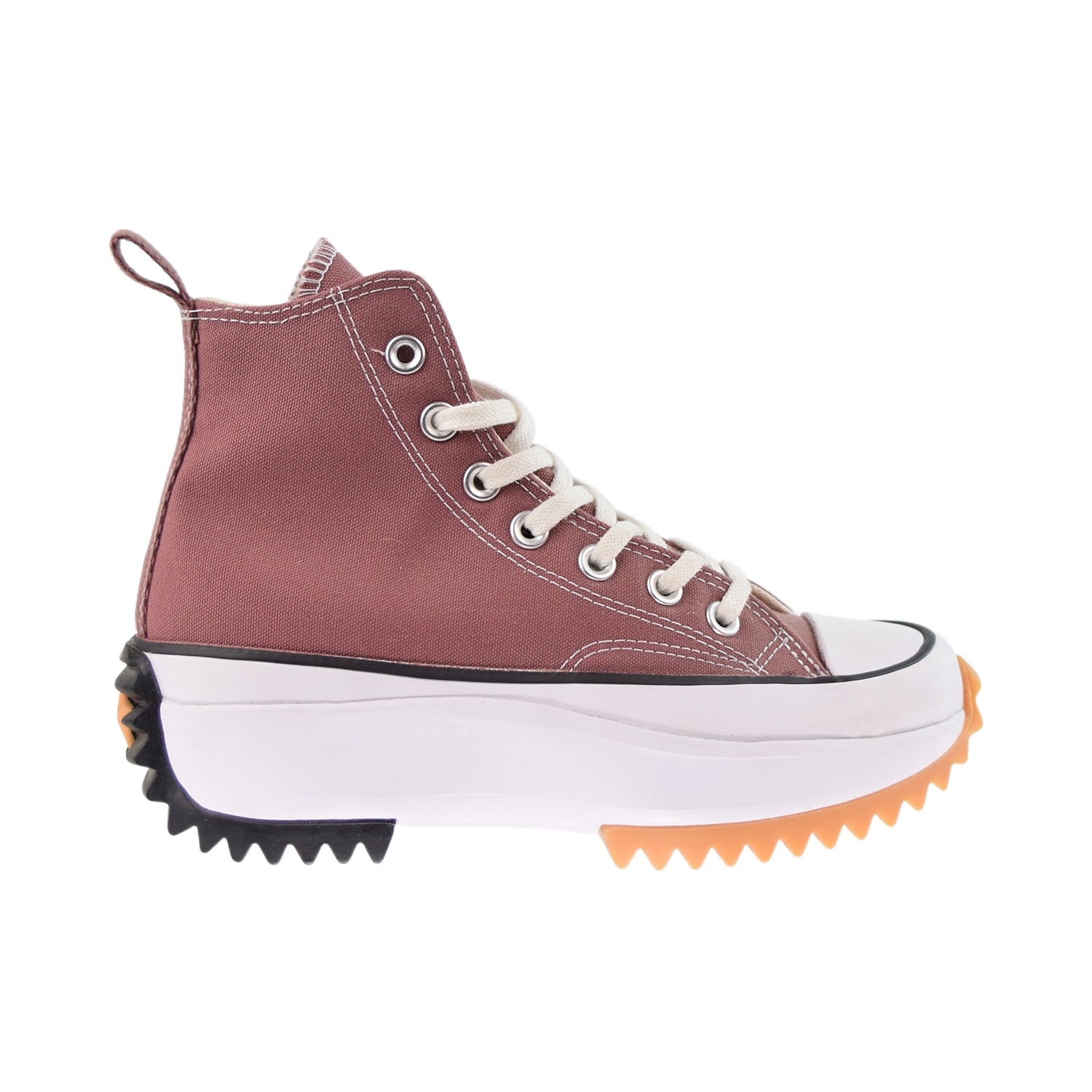 ⭐Converse Run Star Hike Hi Platform Sz 6 Men Shoes Brown Chunky Sneakers A00852C CONVERSE RUN STAR HIKE HI SADDLE/BLACK/WHITE A00852C  main image 3