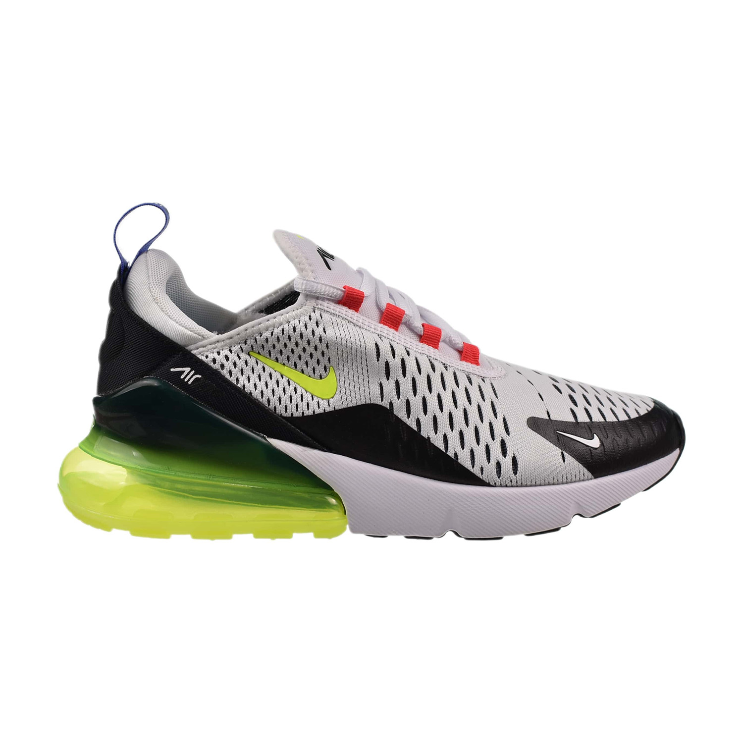 Nike Air Max 270 Women's Shoes White-Volt-Siren Red AH6789