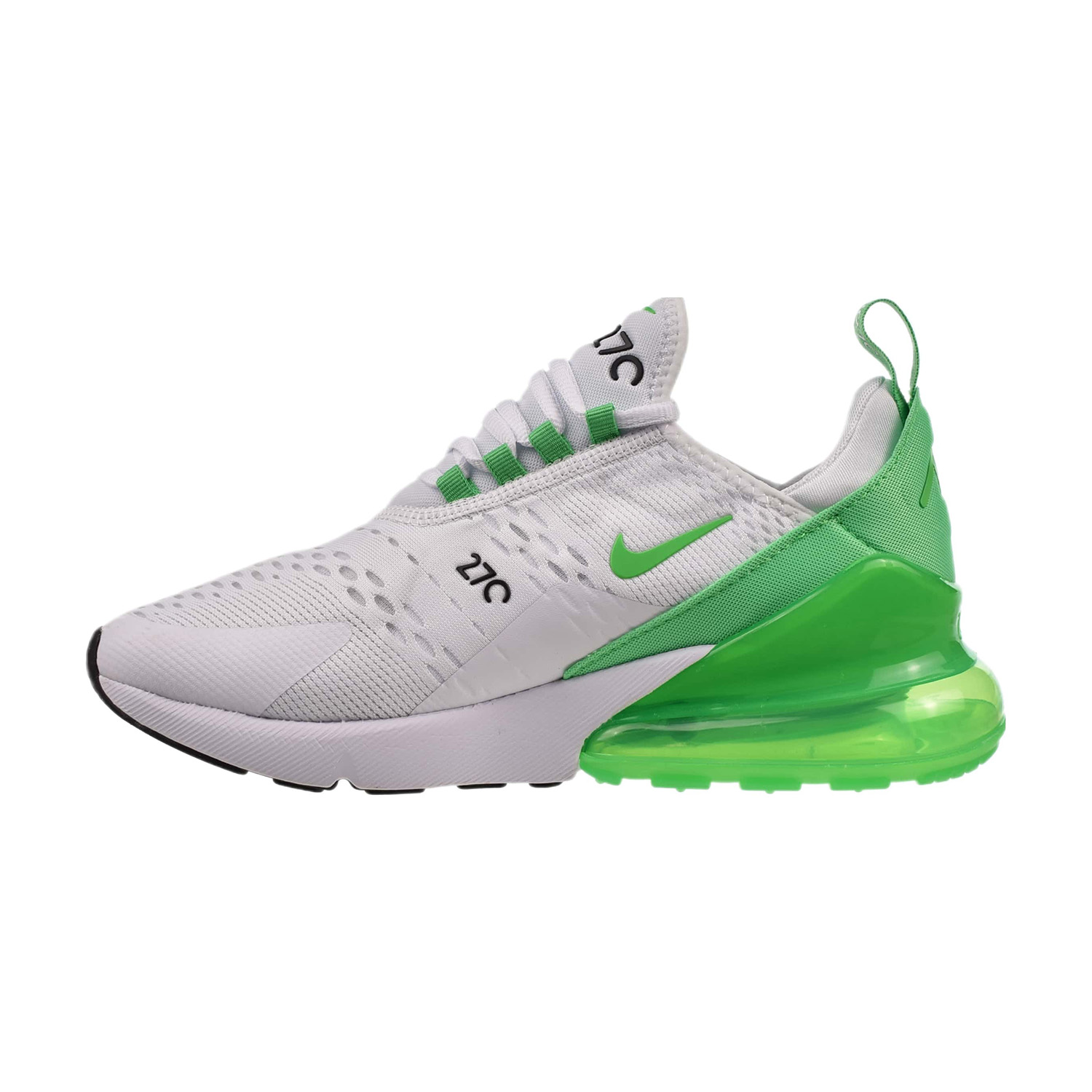 Nike Air Max 270 Women's Shoes White-Green Shock AH6789-117