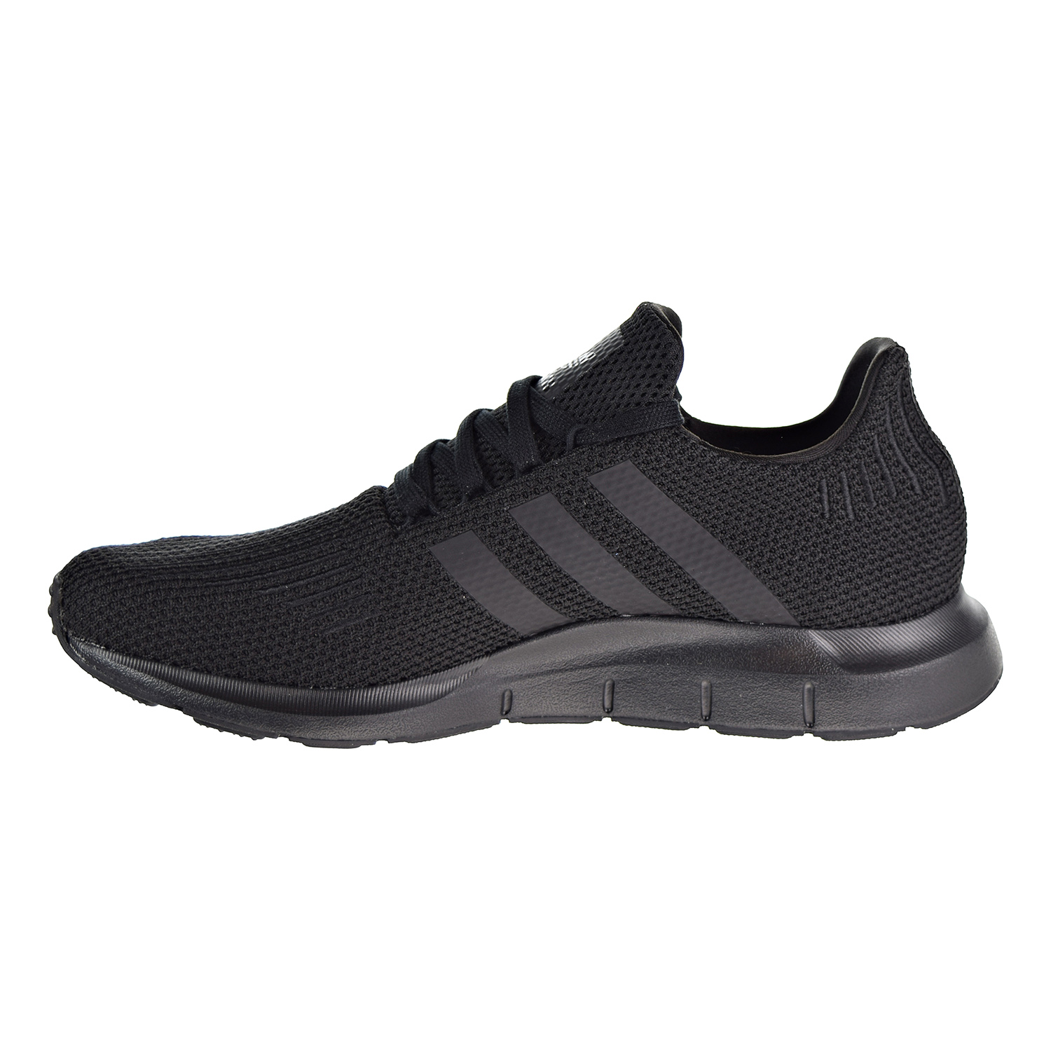 all black swift run shoes