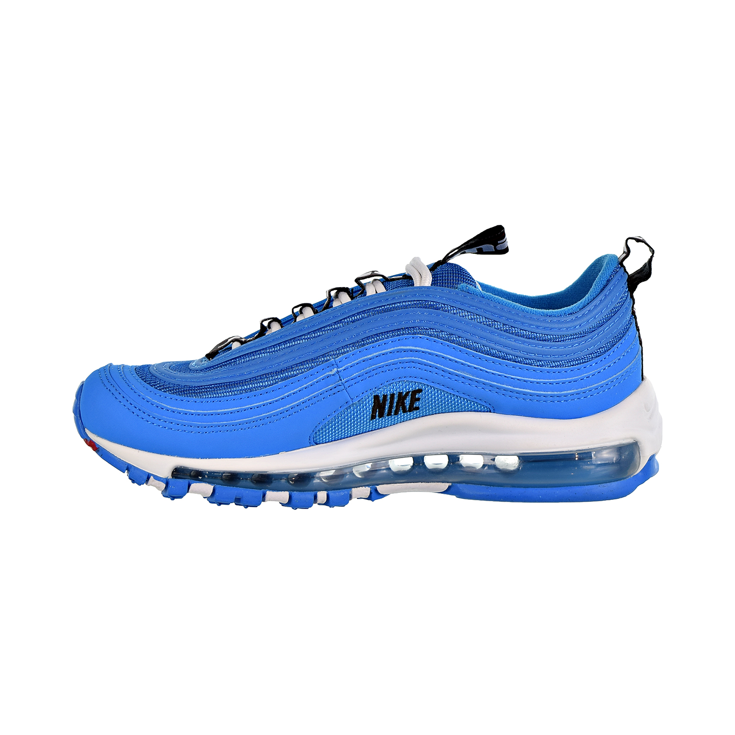 Nike Air Max 97 SE Big Kids' Shoes Blue Hero-White-Black AV3180-400 | eBay