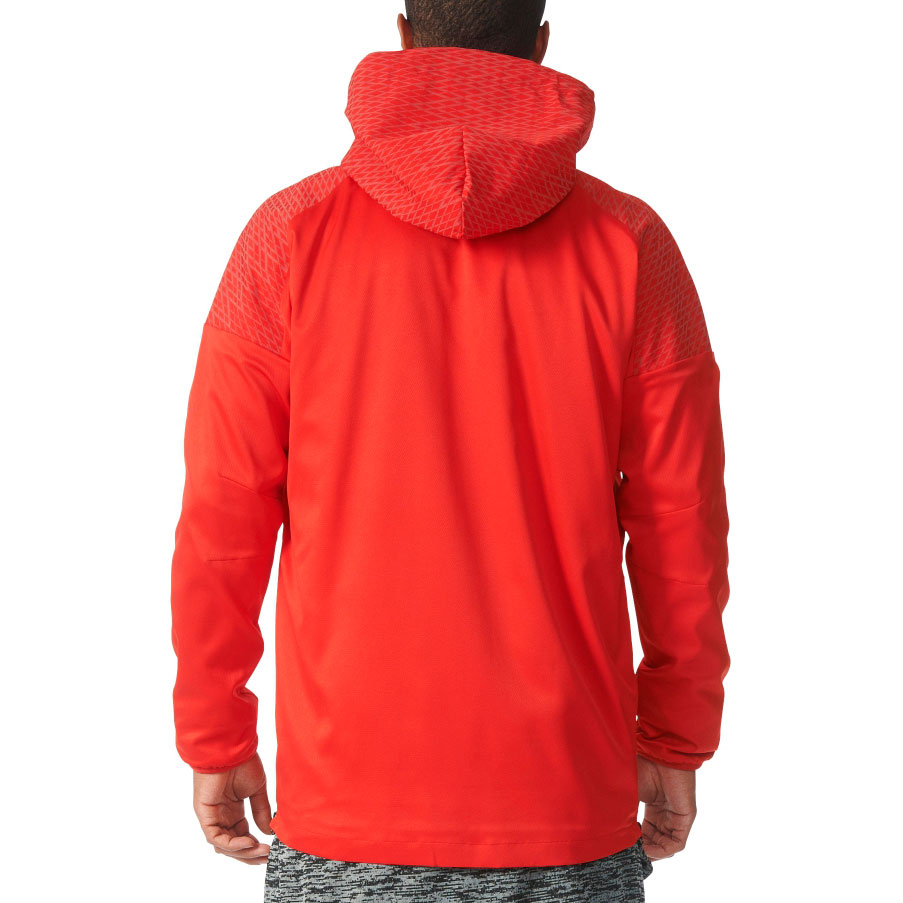adidas Originals Basketball League Windmill Herren Jacke Scarlet-Black ax6963 - Bild 2 von 6