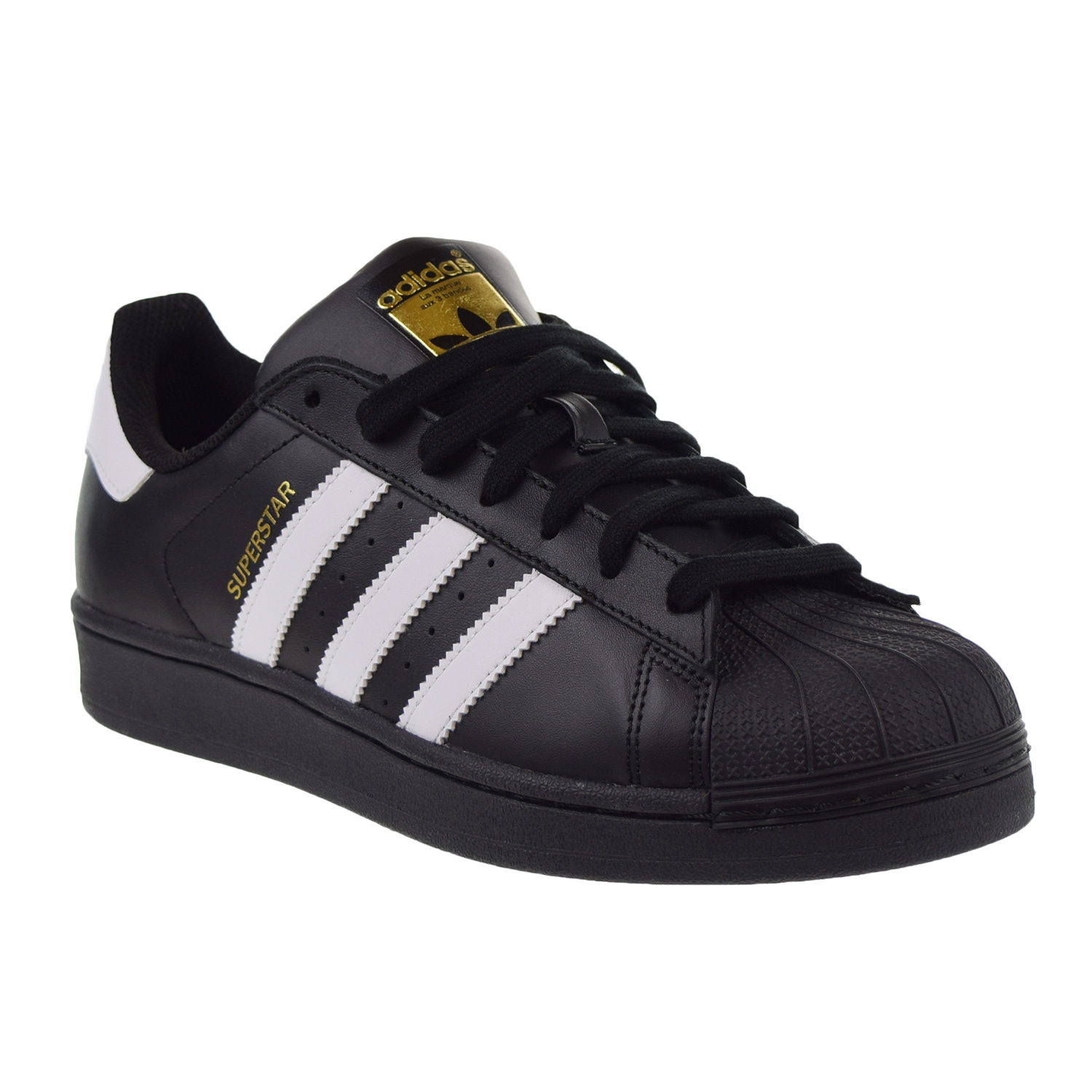 Adidas Originals Superstar Foundation Men's Shoes Core Black-White ...