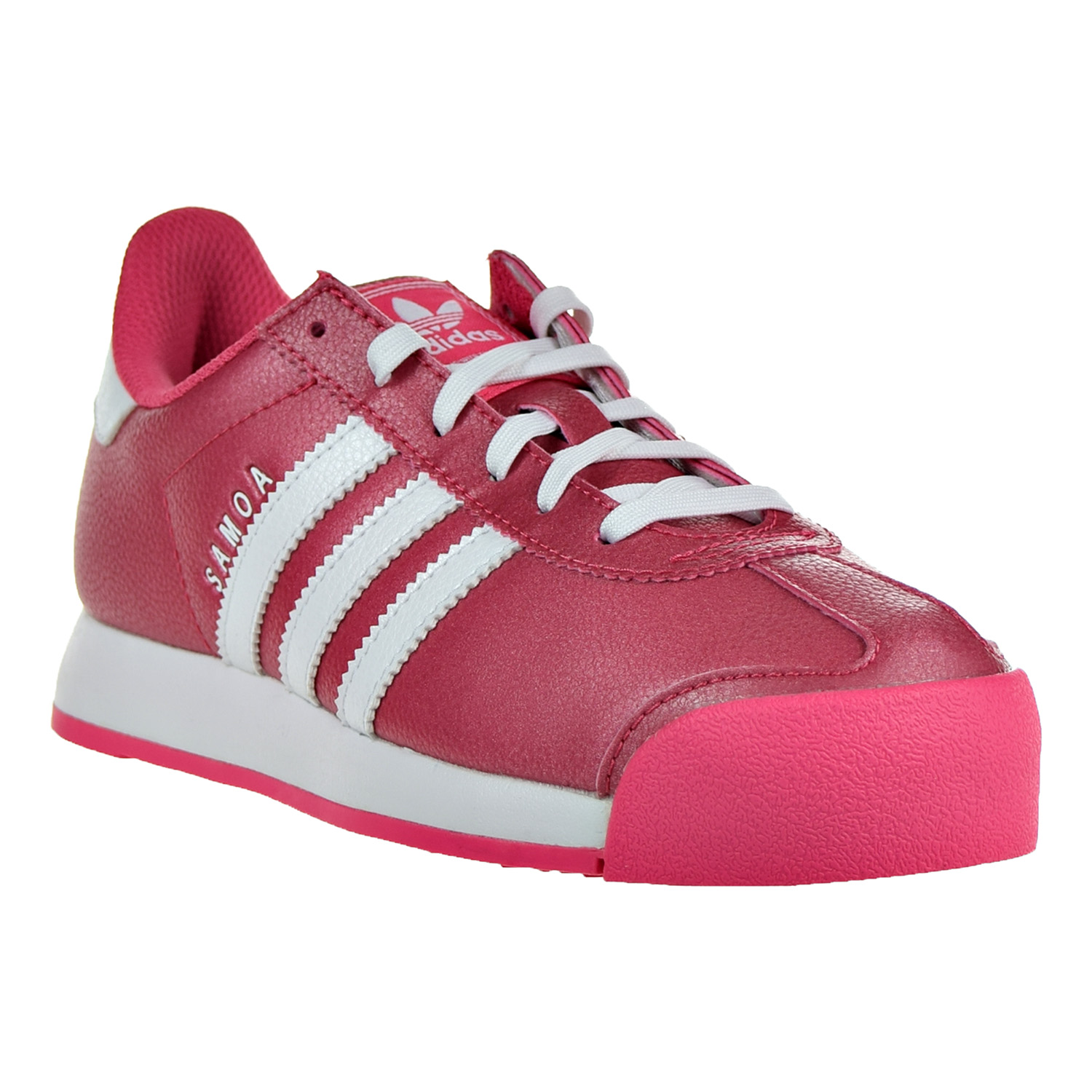 Adidas Samoa Big Kid's Shoes Pink-White b38963 | eBay