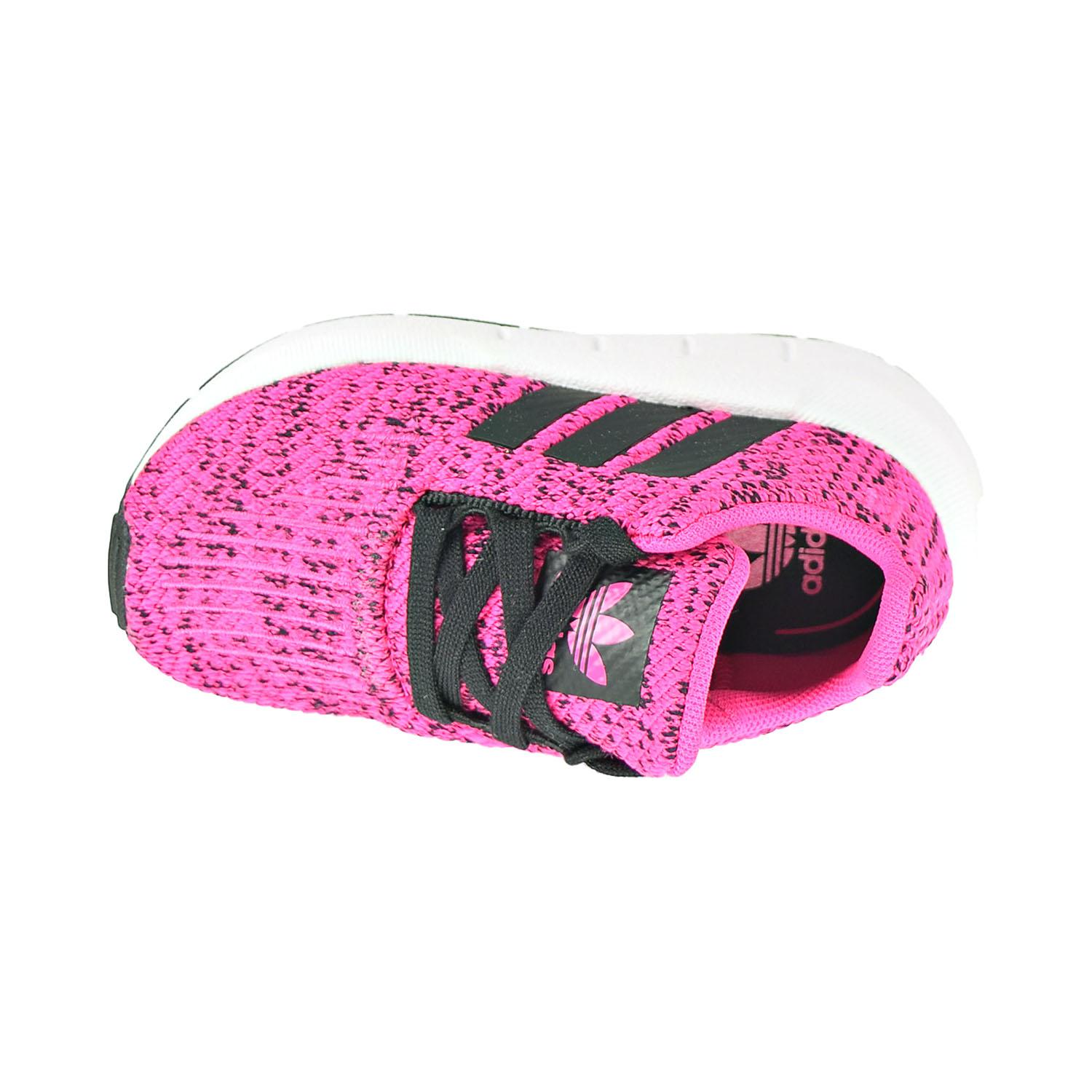 pink and black toddler adidas