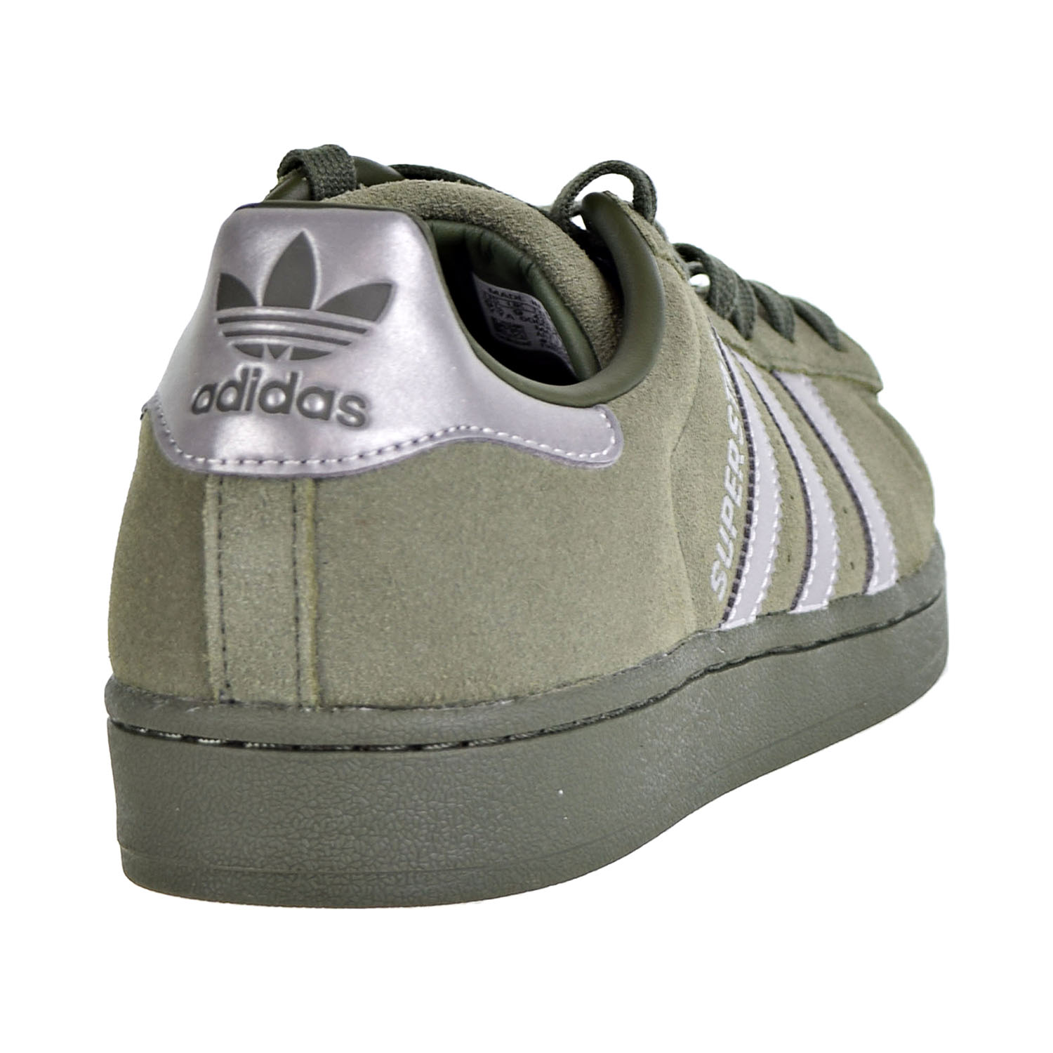 Adidas Superstar Men's Shoes Base Green-Black-Night Cargo B41988 | eBay