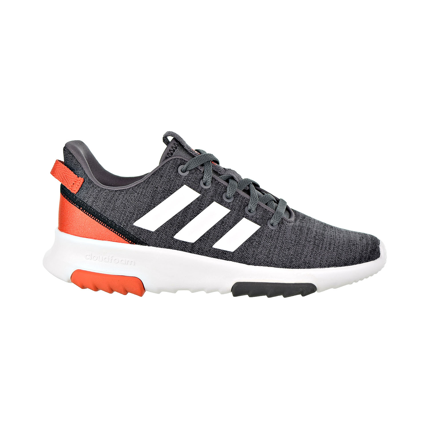 adidas cloudfoam black and orange