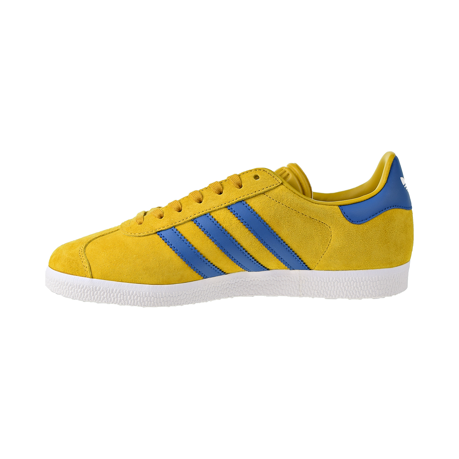 adidas gazelle mens blue and yellow