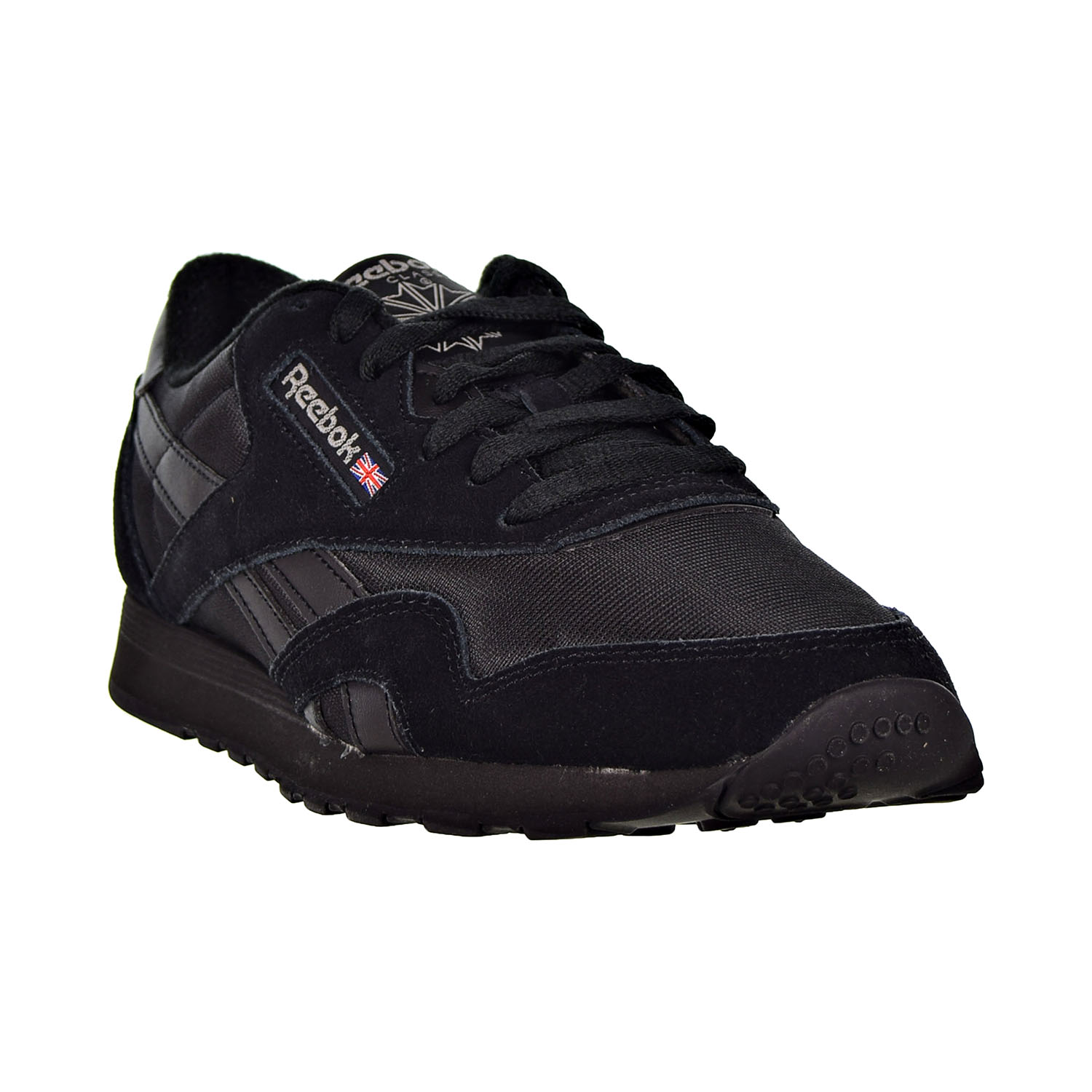 reebok black classic nylon
