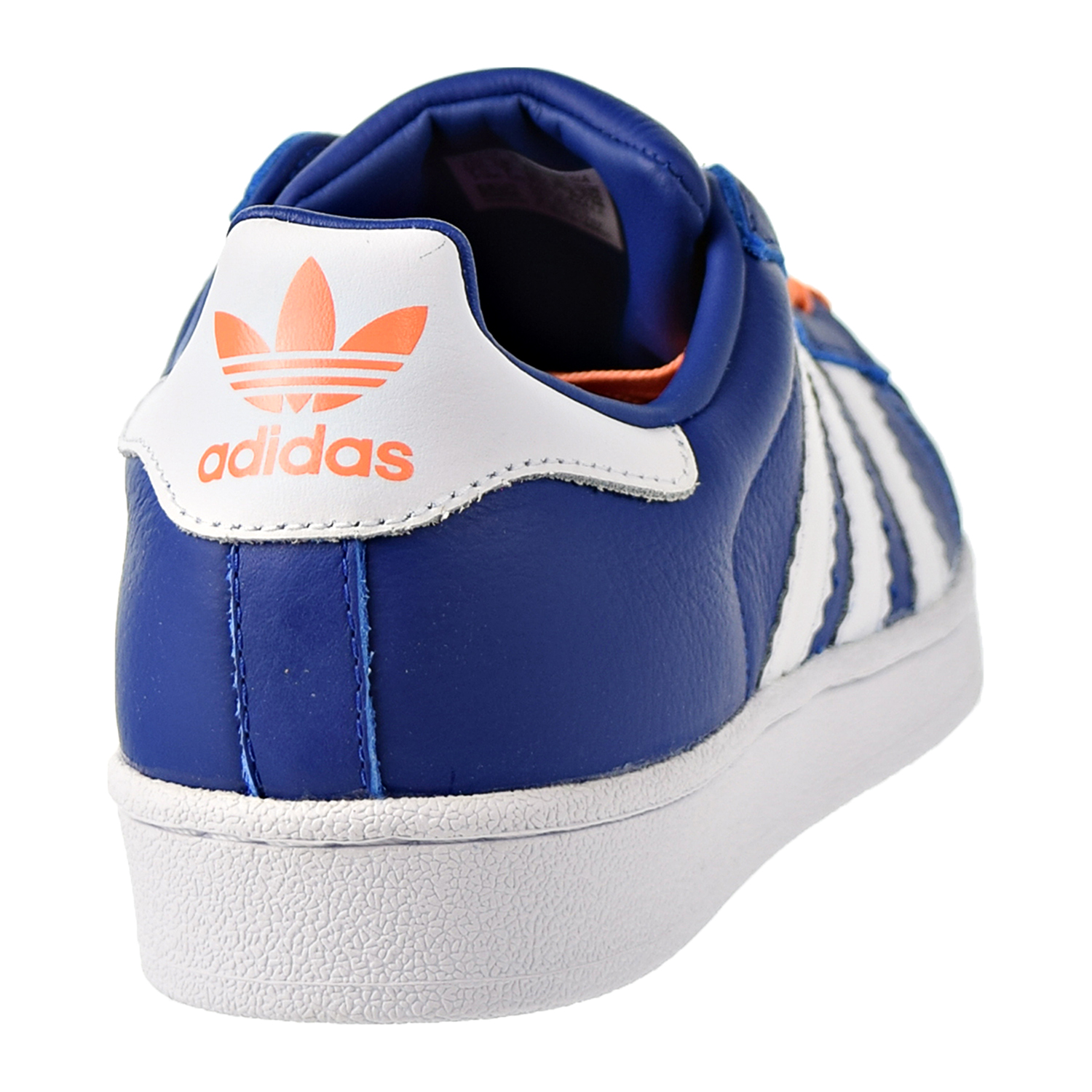 adidas superstar cloud white blue orange