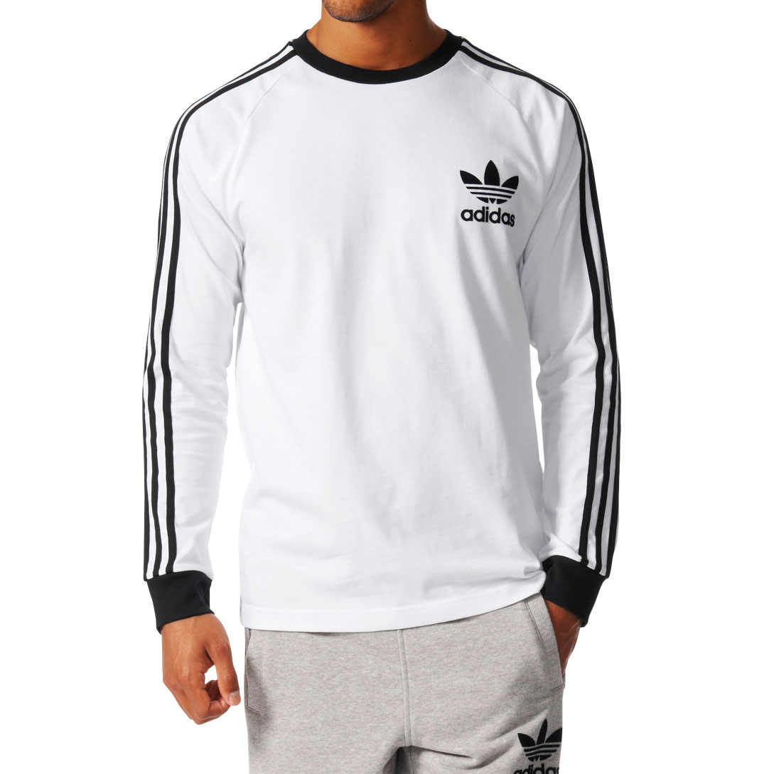 Adidas Originals California T-Shirt White-Black bk5863 eBay