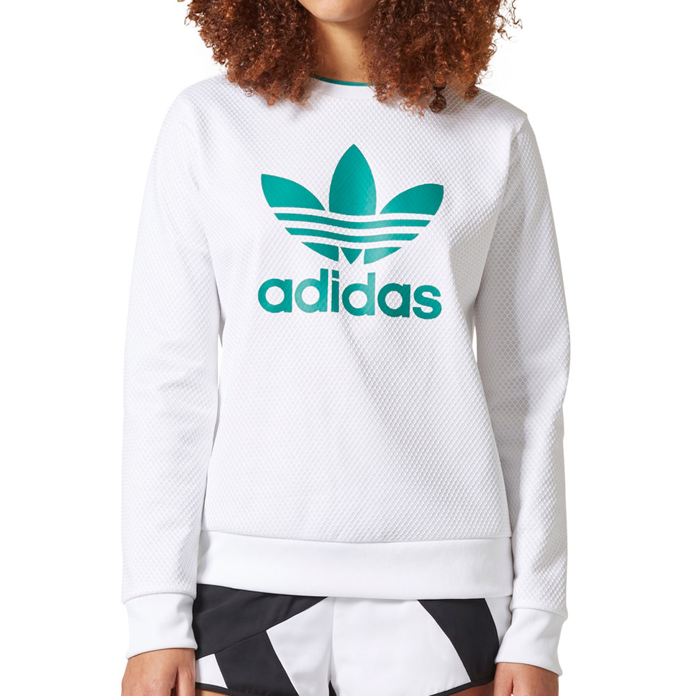 Adidas Originals Equipment Women's Sweater White/Eqt Portland Green ...