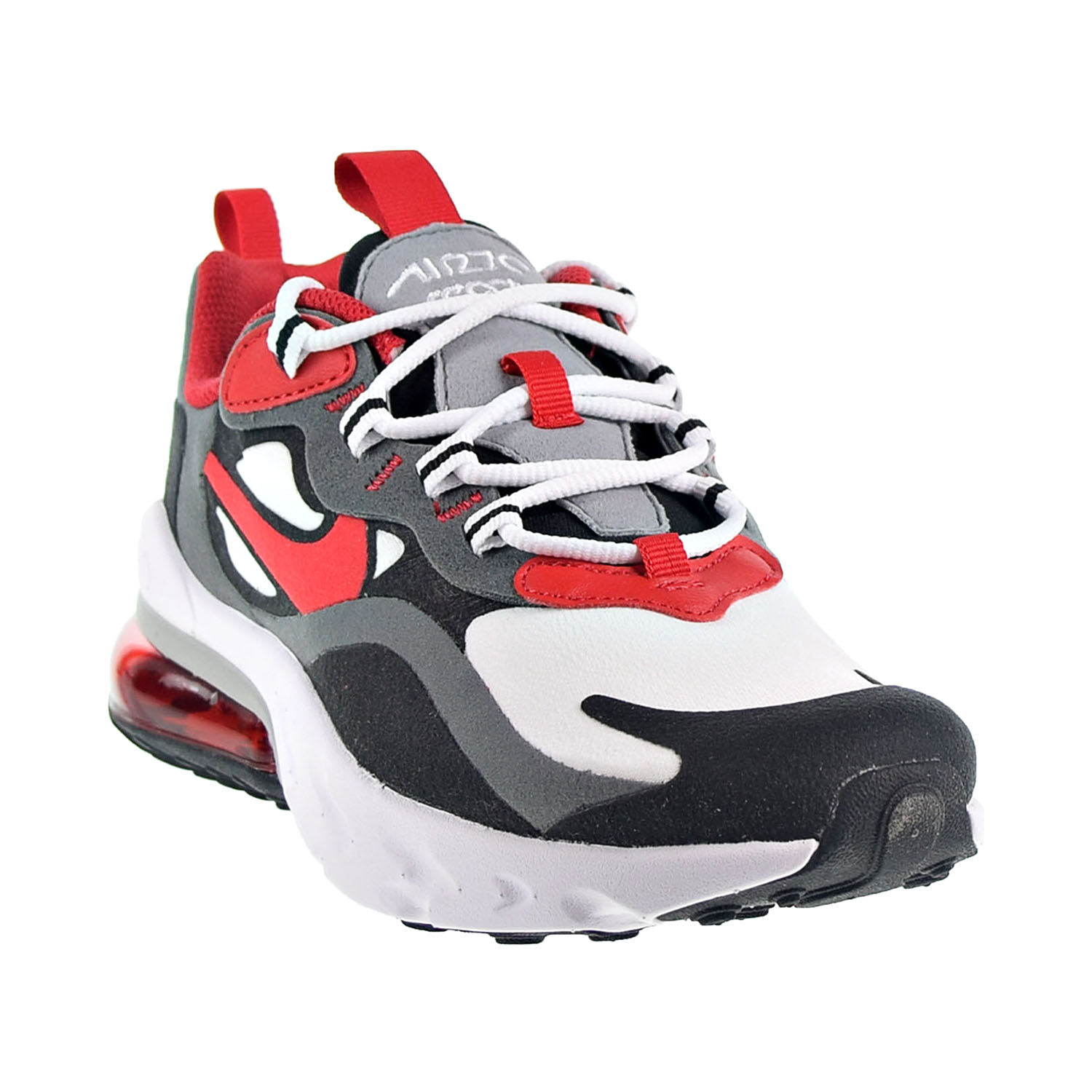 Nike Air Max 270 React (GS) Big Kids' Shoes Iron Grey-Black-White-Red BQ0103-011 | eBay