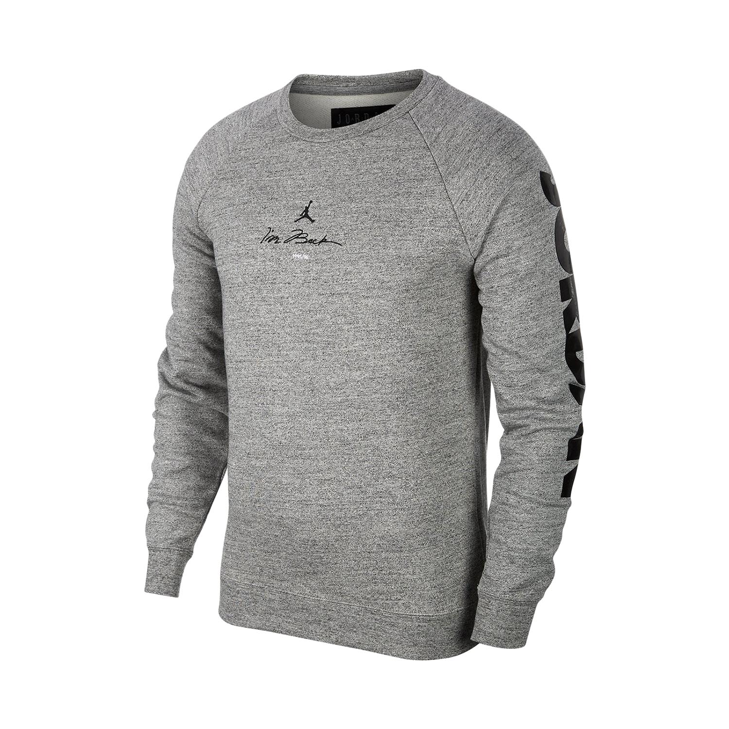 jordan fleece crew sweatshirt