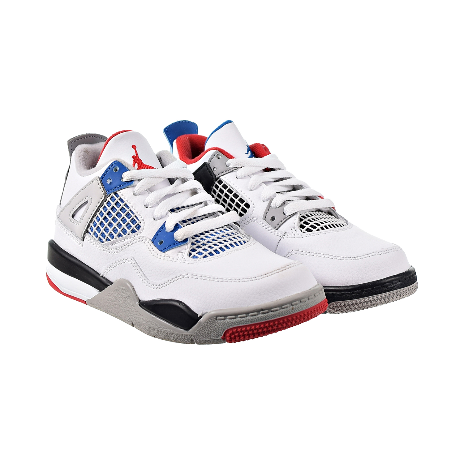 jordan 4 red blue and white