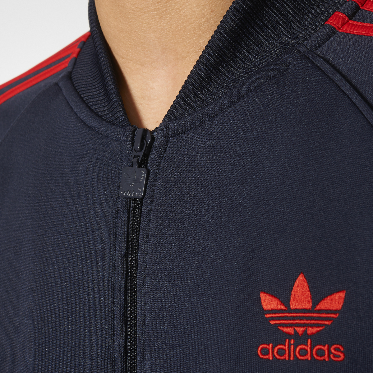 Adidas Originals Superstar Men's Track Jacket Legend Ink-Red br4320 | eBay