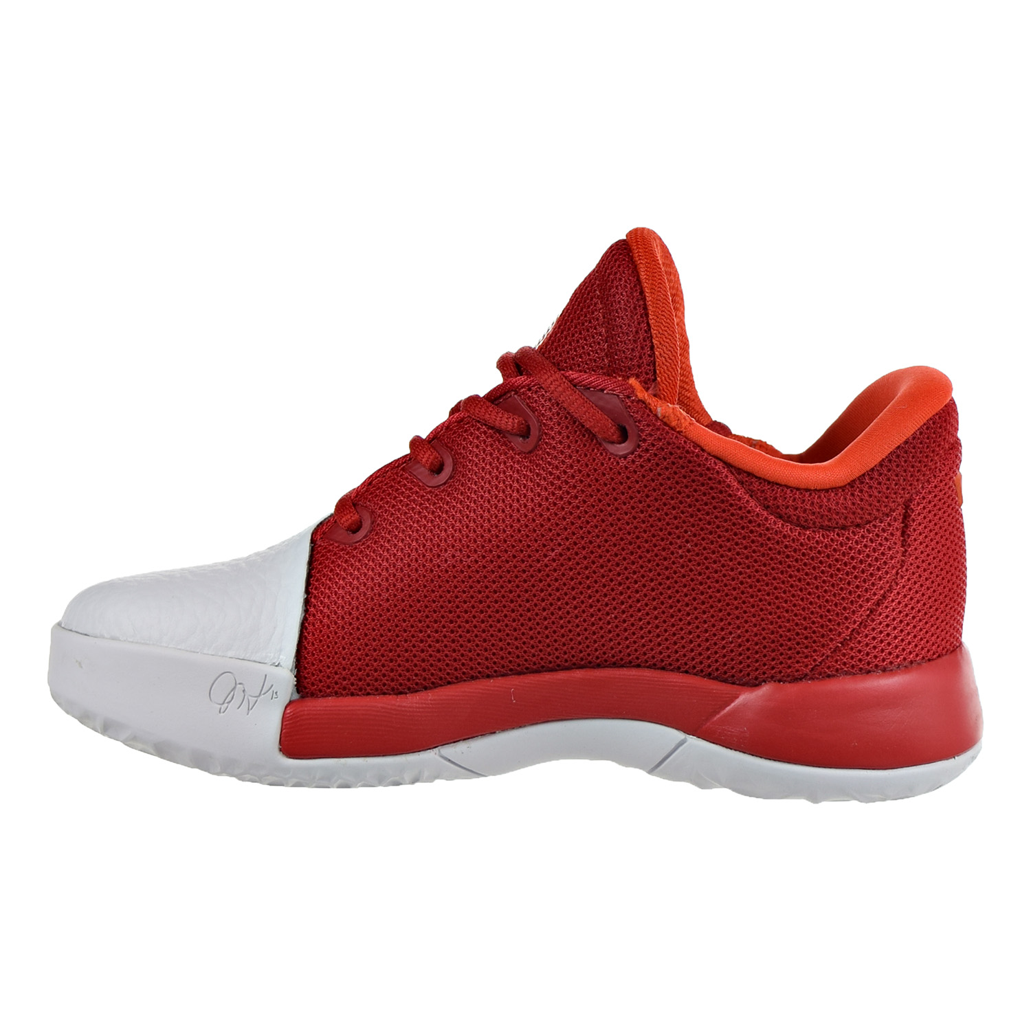 Adidas Harden Vol.1 C Little Kid's Shoes Scarlet-White bw0627 | eBay