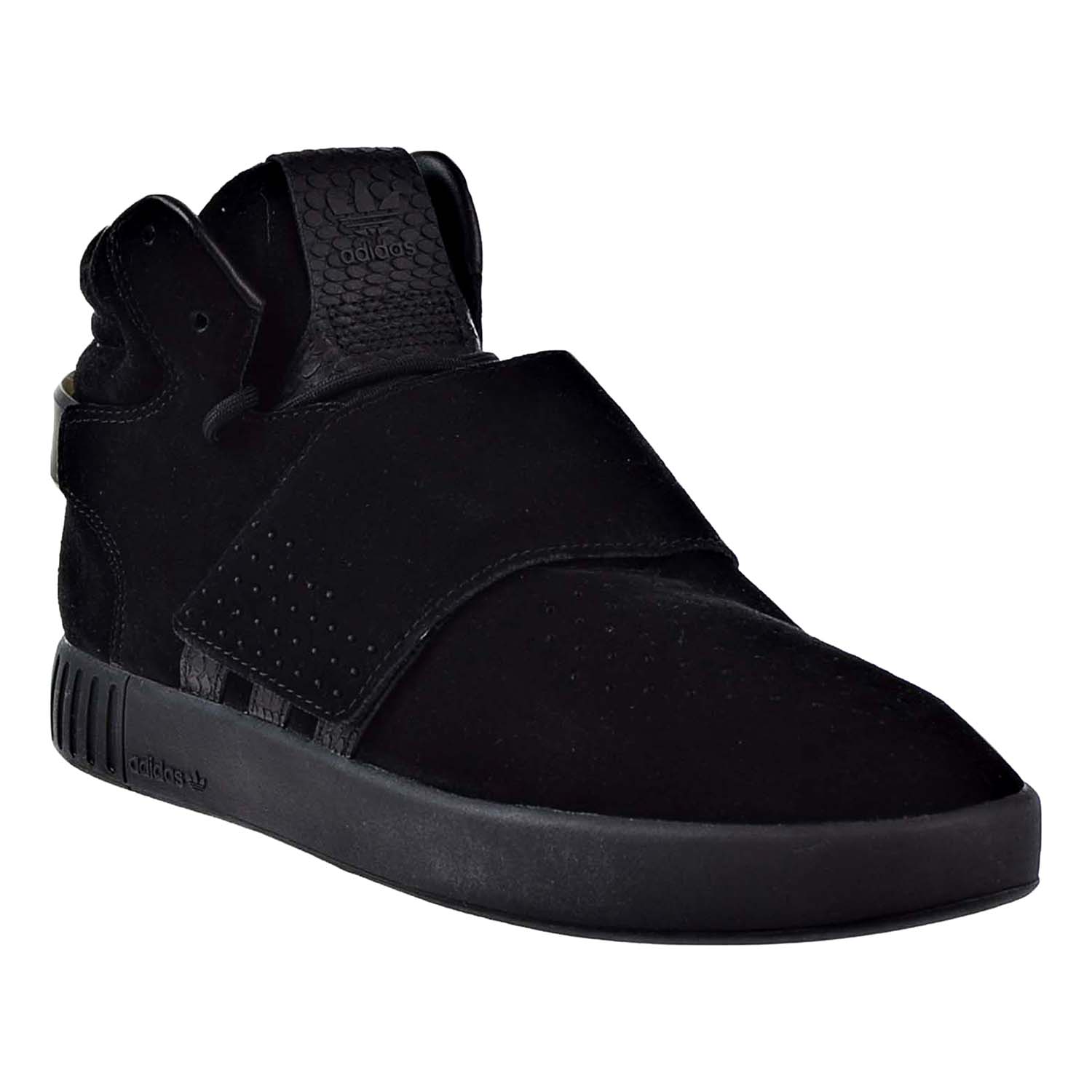 Adidas Originals Tubular Invader Strap Men's Shoes Black-Black BY3632 ...