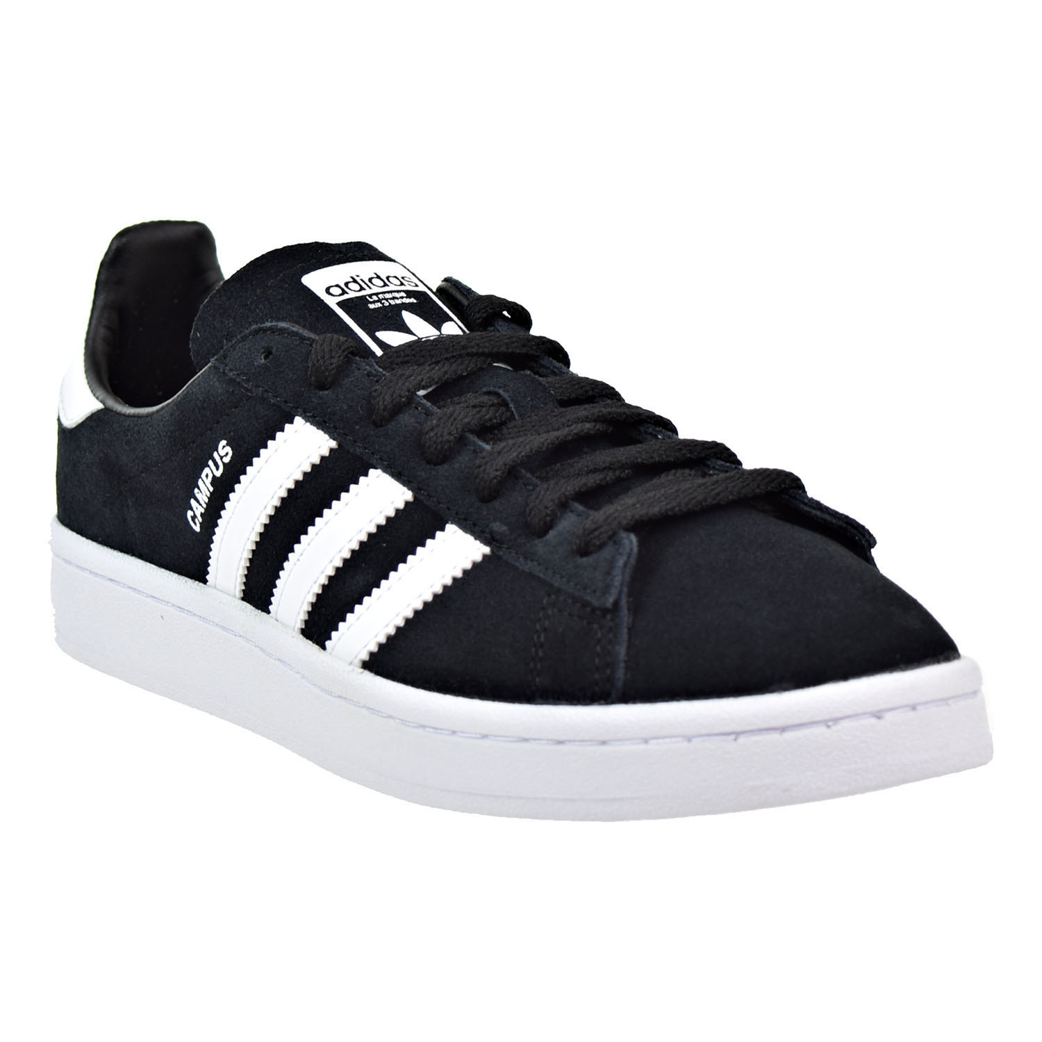 adidas campus black white