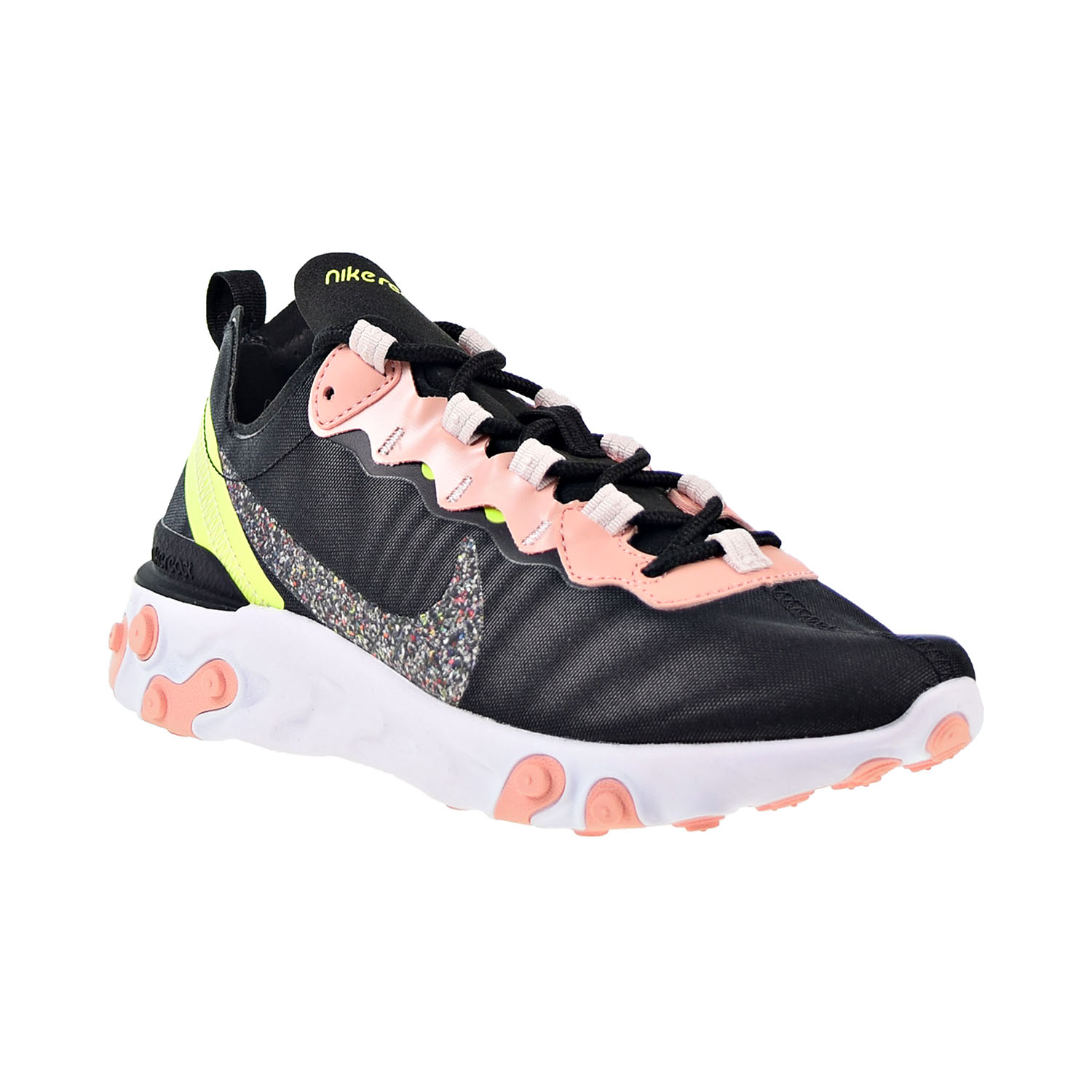 black nike react element 55 women's