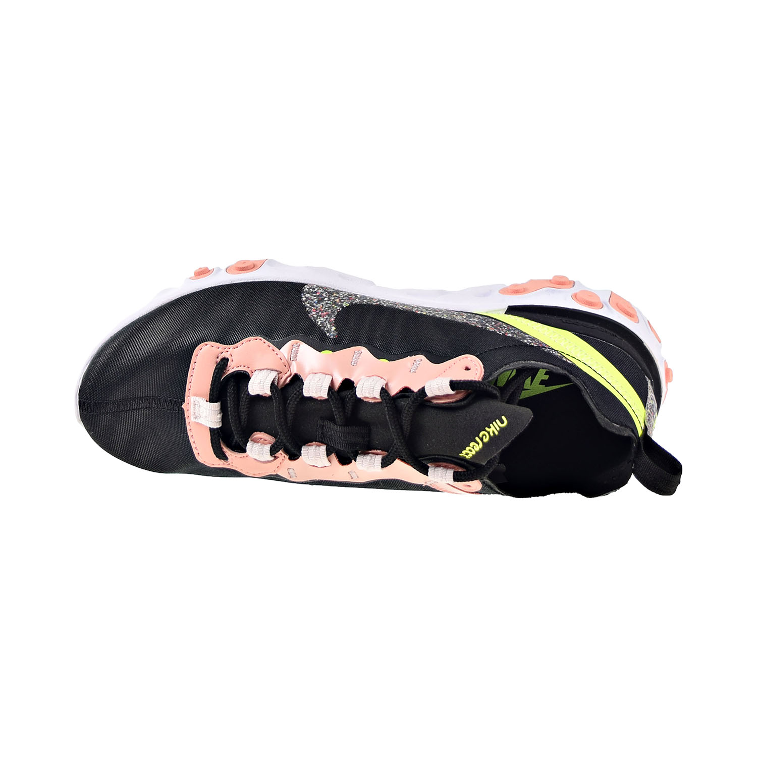 nike react element 55 premium black coral stardust