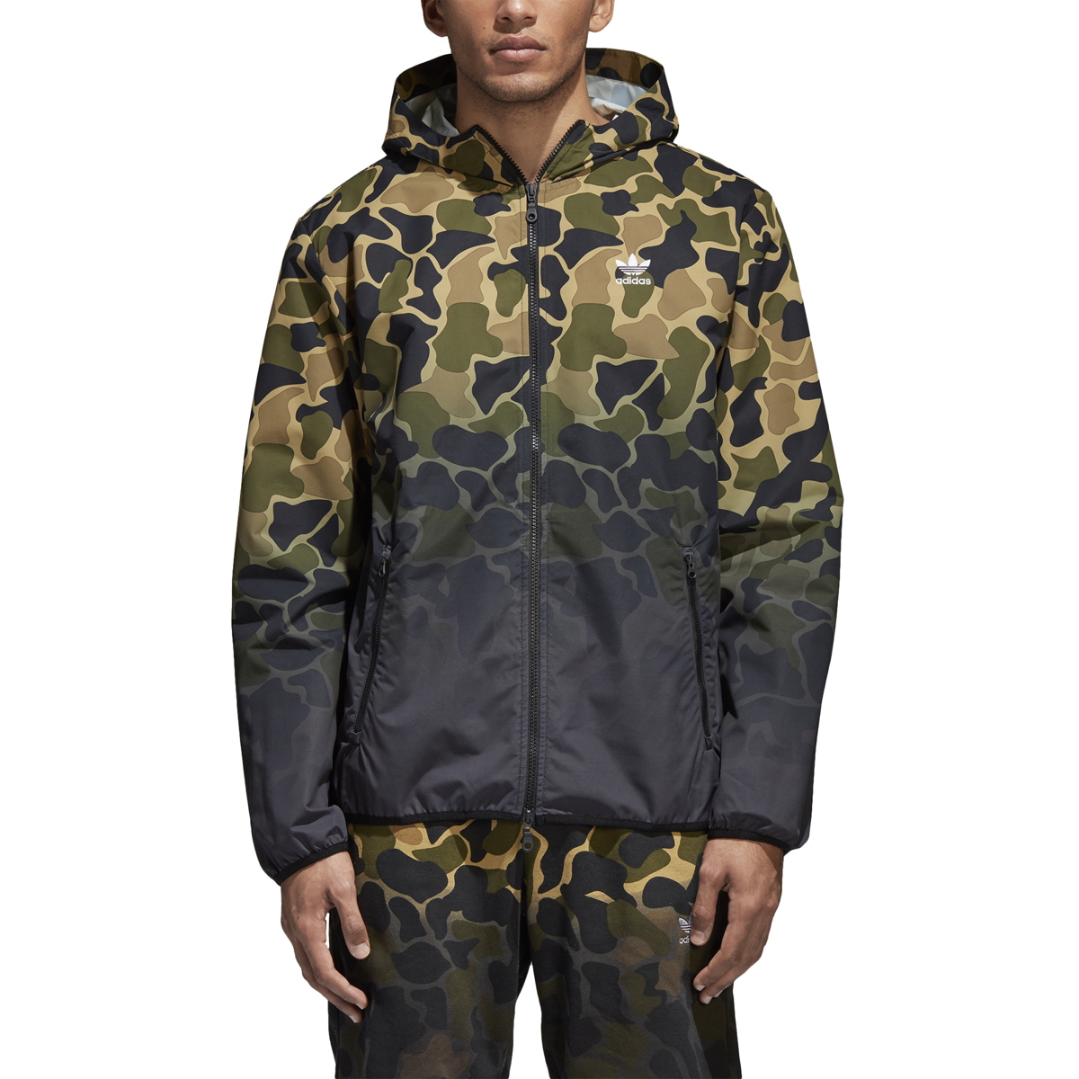 adidas men's camouflage jacket