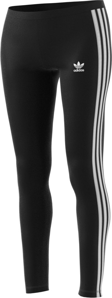 Adidas Originals 3-Stripes Women's Legging Black-White ce2441 | eBay