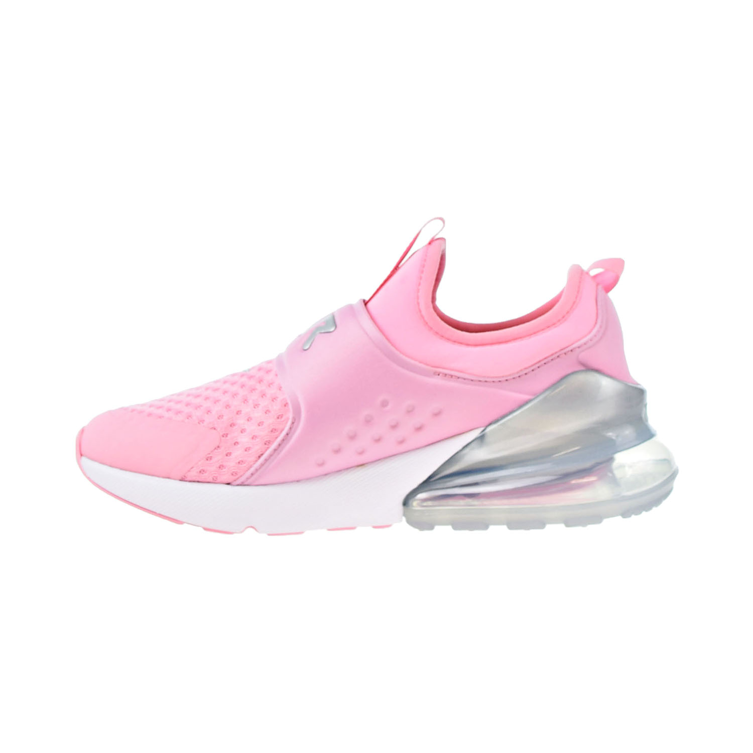 Nike Air Max 270 Extreme (GS) Big Kids' Shoes Pink-Metalic Silver ...