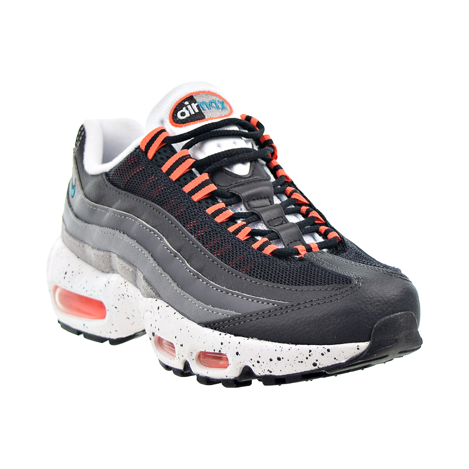 Nike Air Max 95 Recraft (GS) Big Kids' Shoes Black-Turf Orange Nike Air Max 95 Recraft (GS) Big Kids' Shoes Black-Turf Orange
