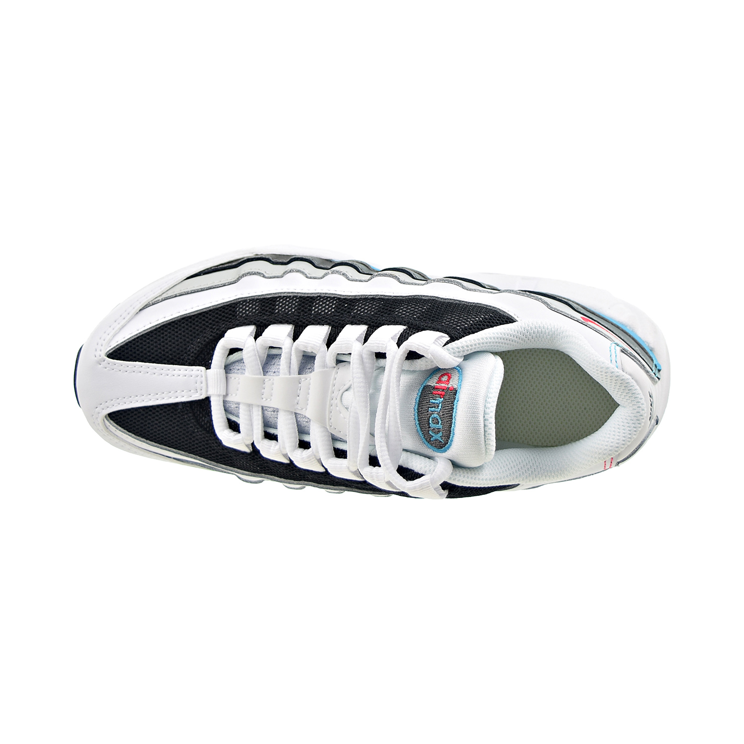 Nike Air Max 95 Recraft (GS) Big Kids' Shoes White-Chlorine Blue