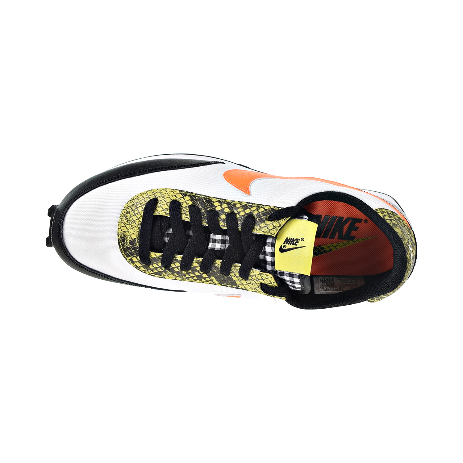 Nike Daybreak QS Women's Shoes Black-Total Orange-Yellow