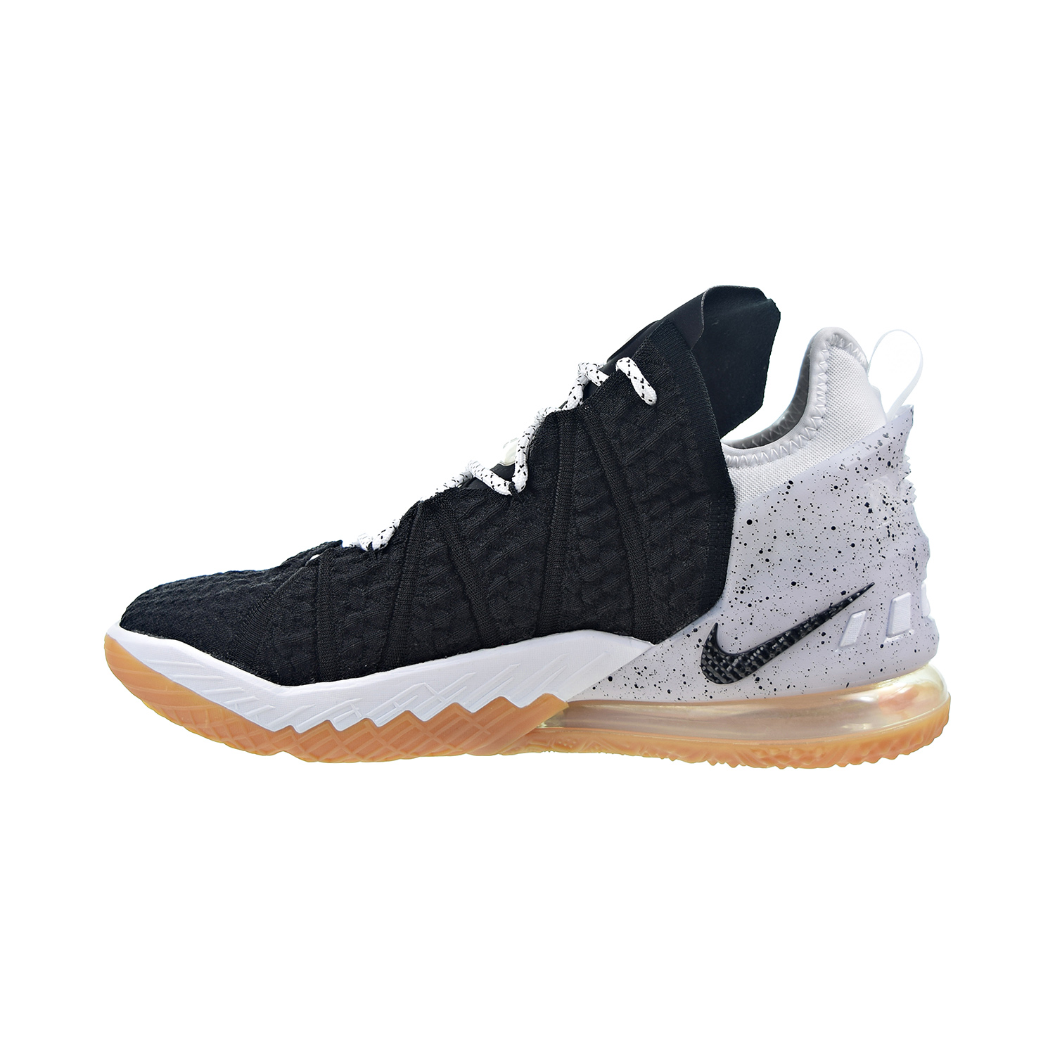 Nike Lebron XVIII Men's Basketball Shoes Black-White-Gum CQ9283-007 | eBay