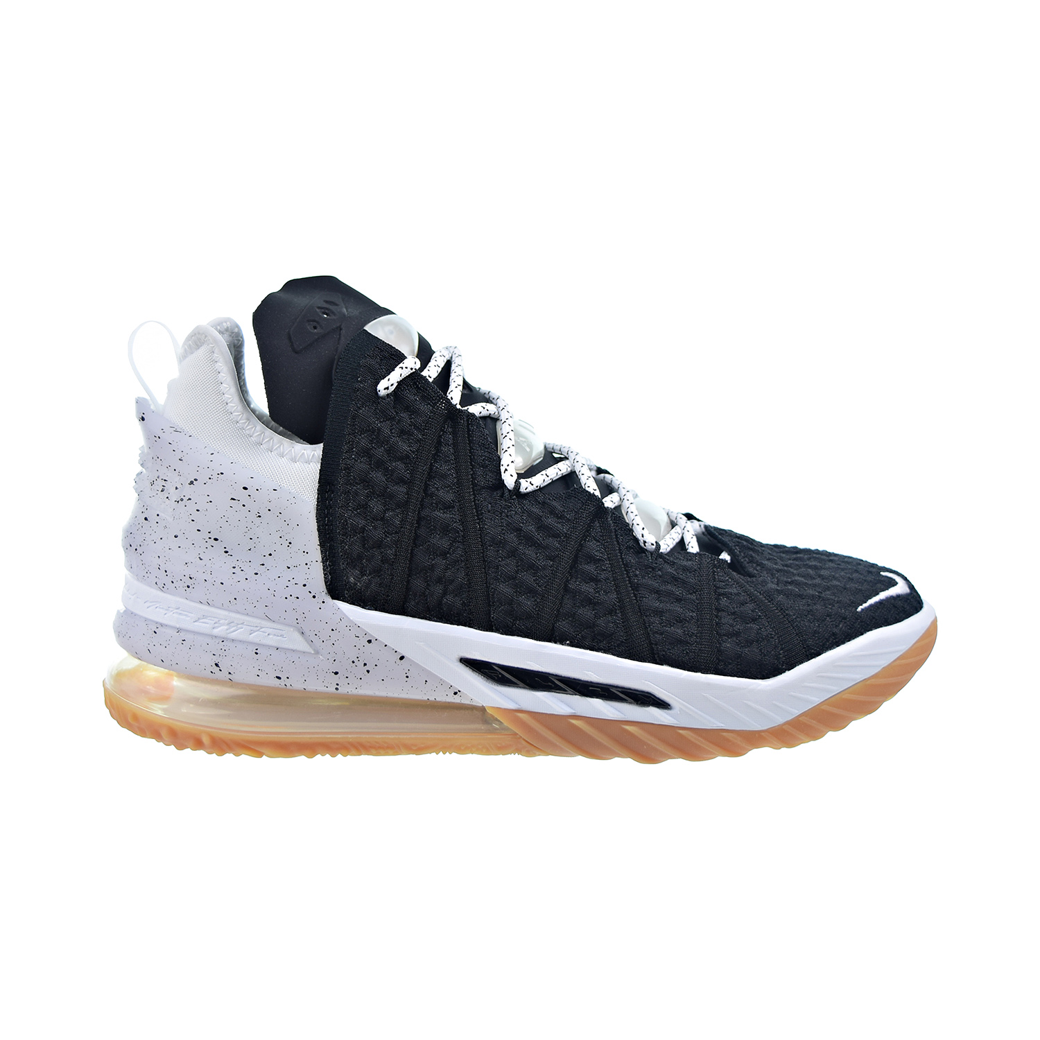Nike Lebron XVIII Men's Basketball Shoes Black-White-Gum CQ9283-007 | eBay