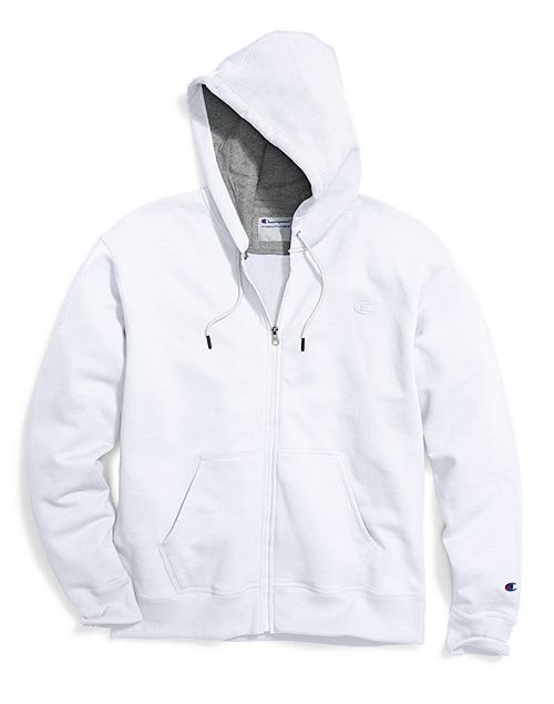 Powerblend Sweats Full Zip Jacket White 
