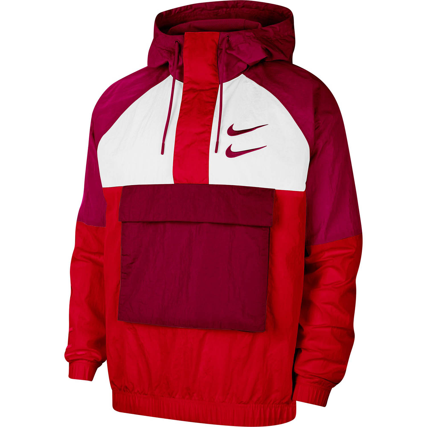 nike red windbreaker pants