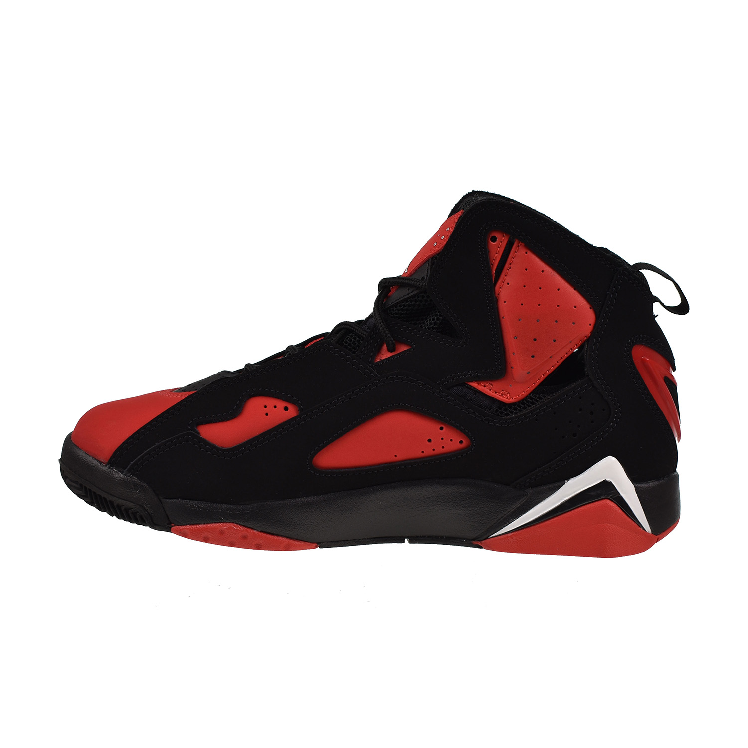 jordan true flight black university red