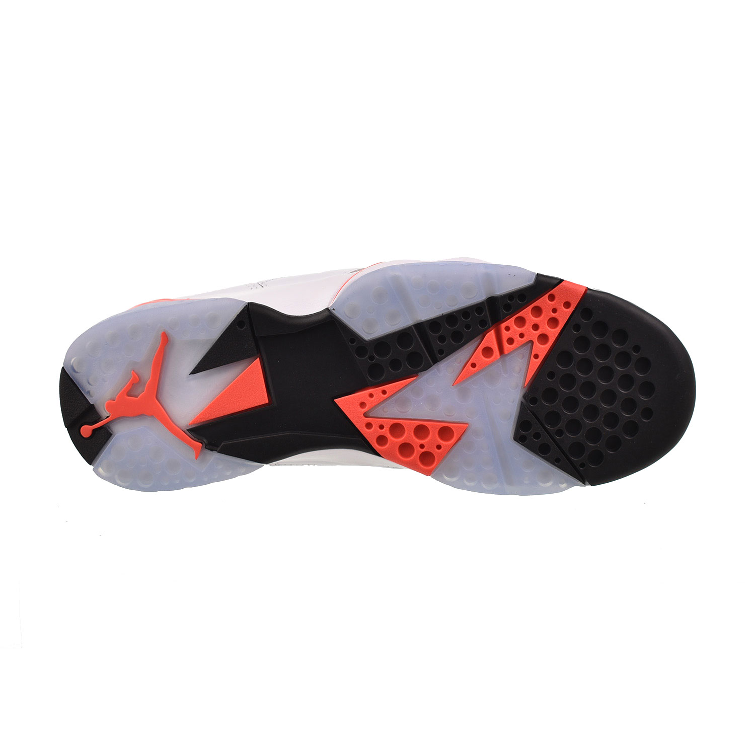 シューズ(男性用) AIR JORDAN 7 RETRO WHITE INFRARED Air Jordan 7 Retro High Top Sneakers White Infrared Edition