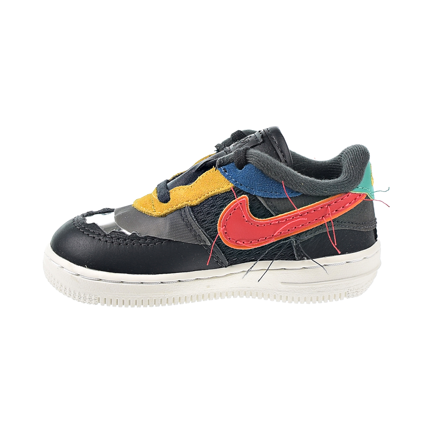 Nike Air Force 1 Black History Month Baby Toddler Shoes Dark Grey-Red CV2416-001 | eBay