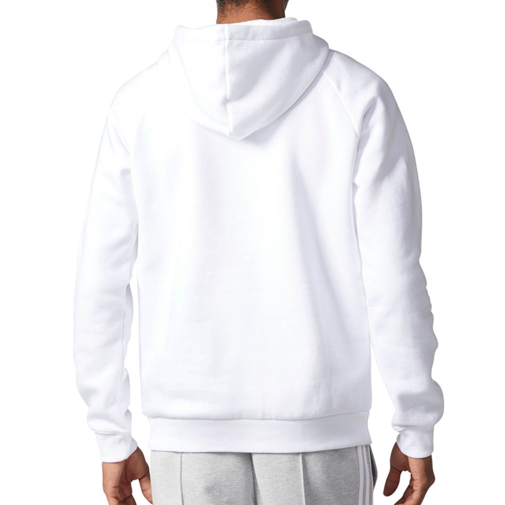 Adidas Originals Trefoil Men's Pullover Hoodie White-Black cw0726 | eBay