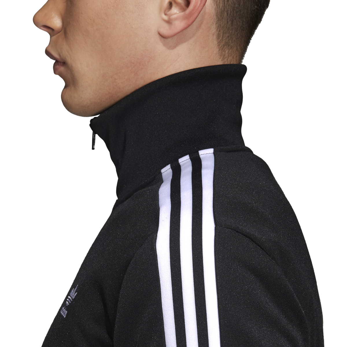 adidas originals adicolor beckenbauer track jacket in black cw1250