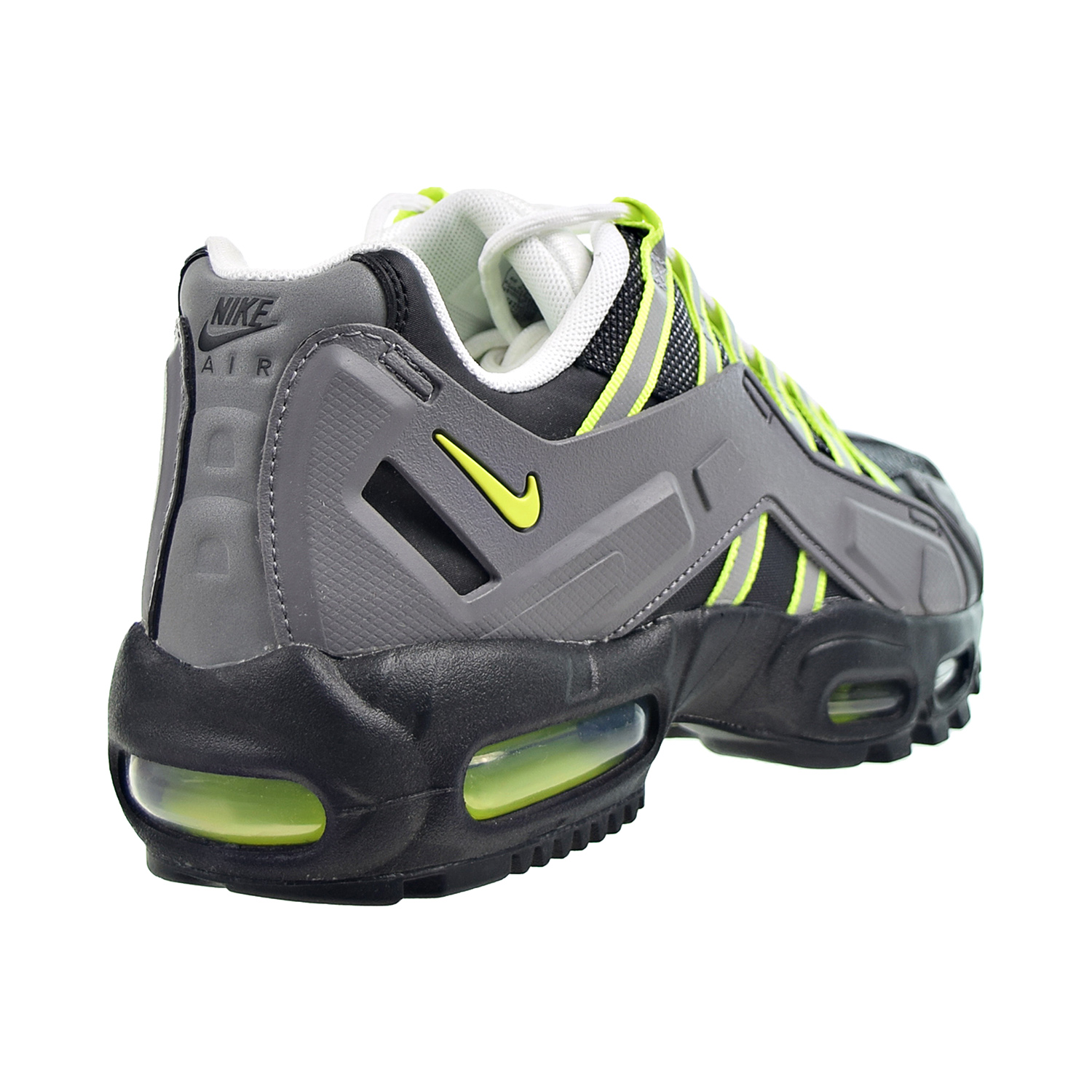ネオンイエロー Nike Air Max 95 NDSTRKT AM 95 Men's Shoes Black-Neon Yellow