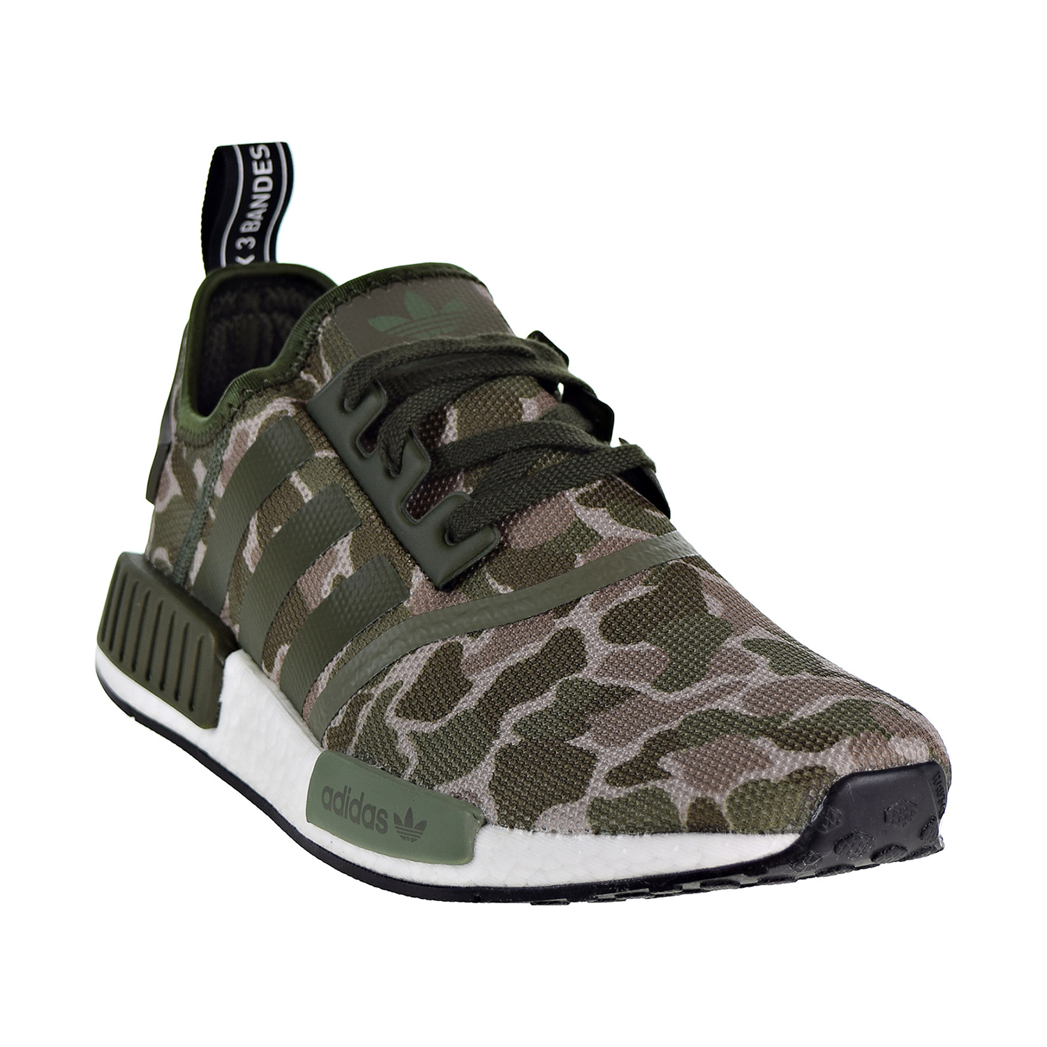 Adidas NMD_R1 Men�s Shoes Sesame/Steel/Base Green D96617