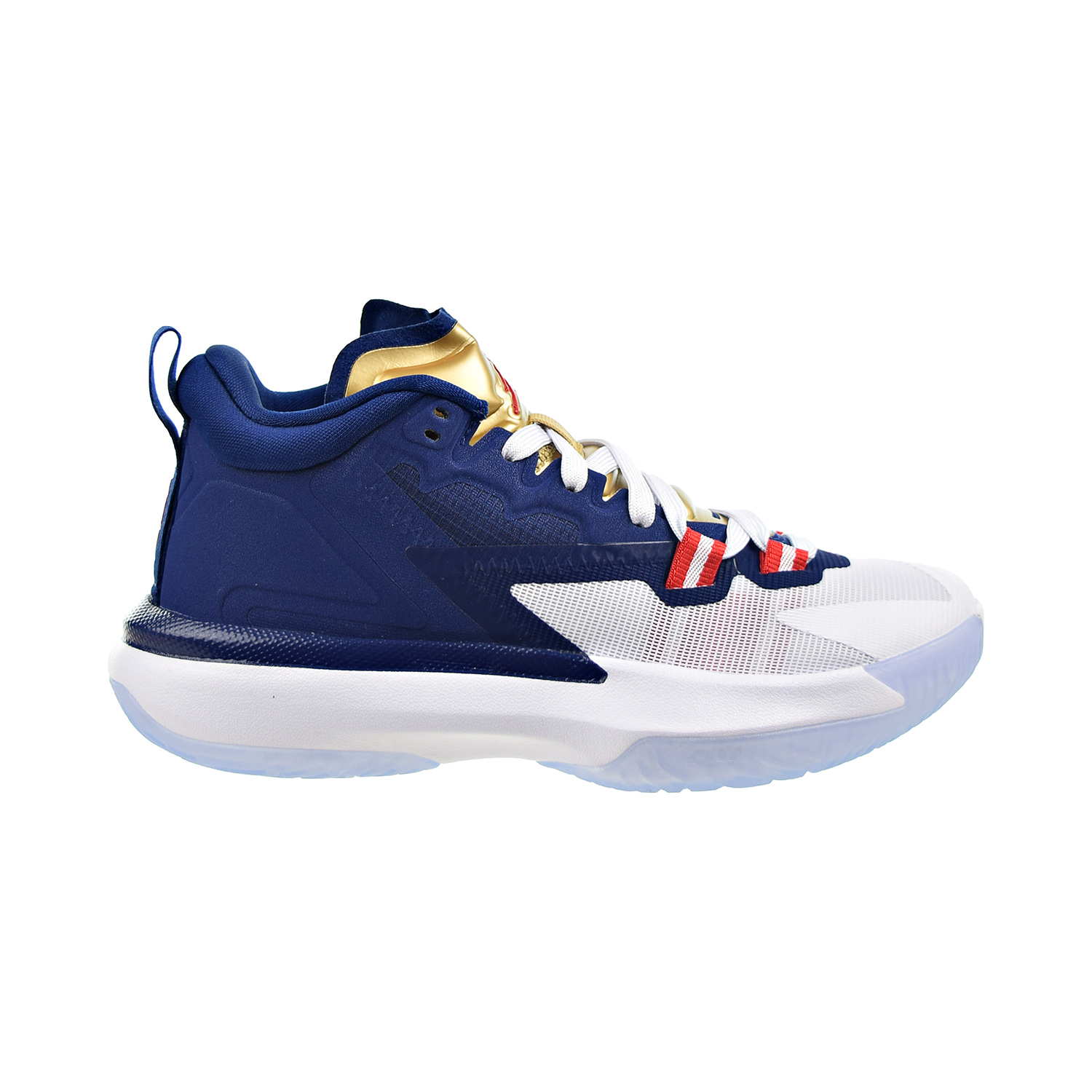 Nike Jordan Zion 1 (GS) Big Kids' Shoes Blue Void-University Red-White ...